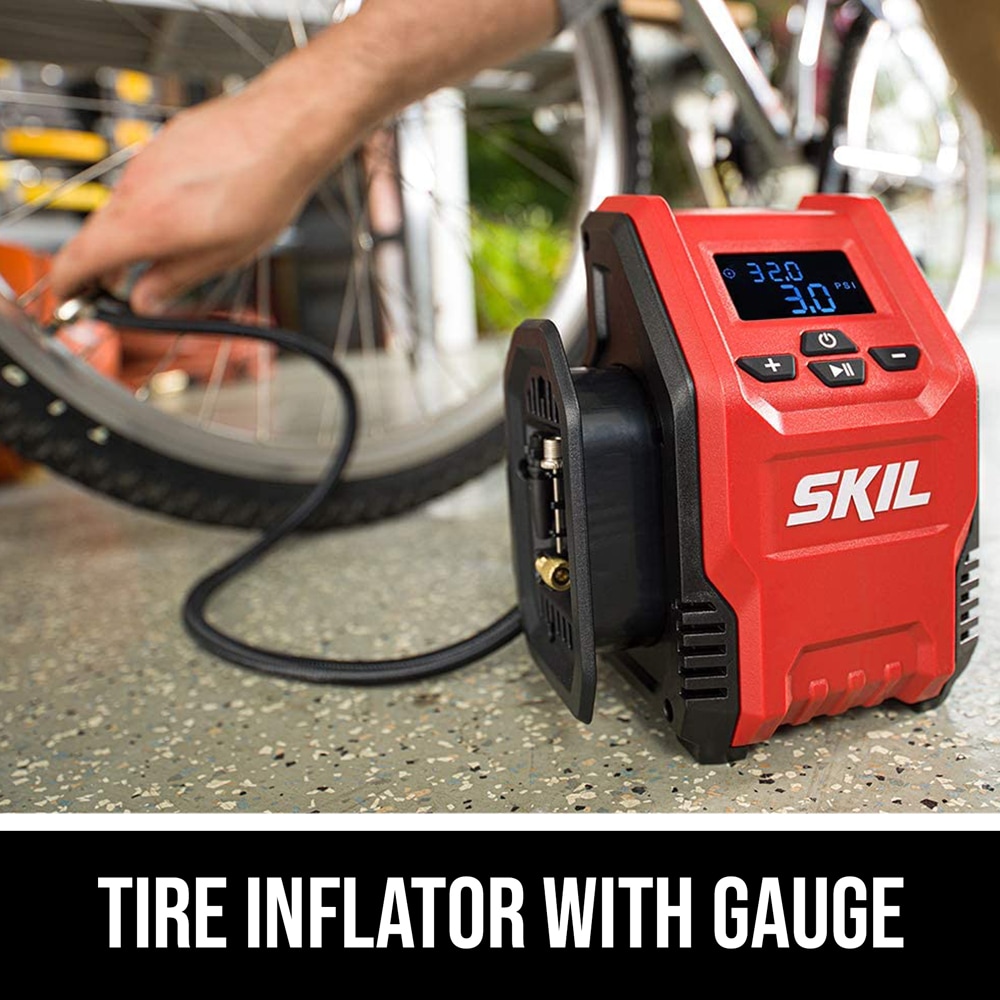 Inflador de aire SKIL PWR CORE 12 de 12 voltios Li-ion (Fuente de energía: Batería) IF5943-00