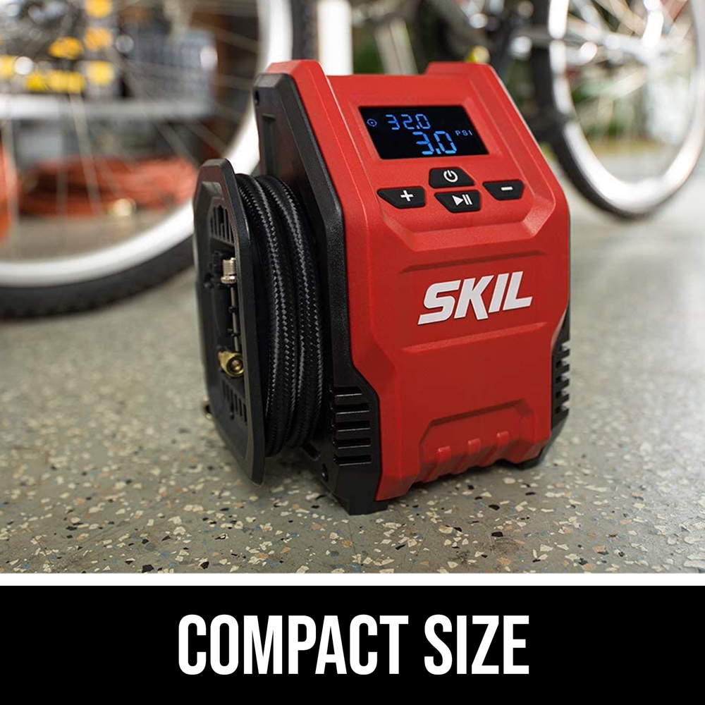 Inflador de aire SKIL PWR CORE 12 de 12 voltios Li-ion (Fuente de energía: Batería) IF5943-00