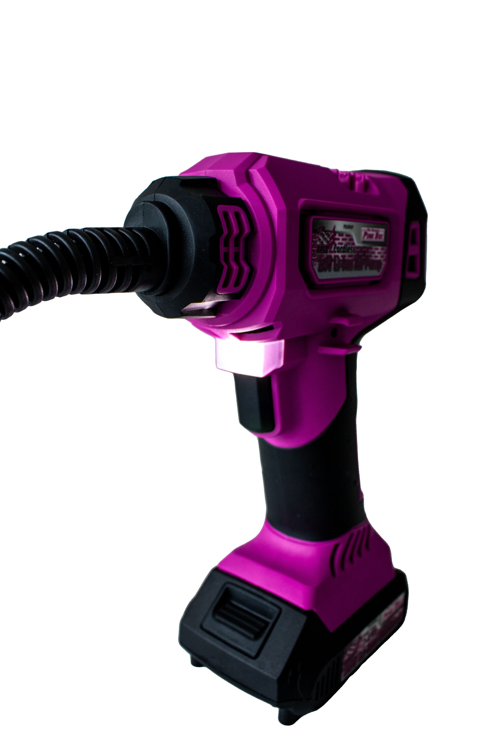 El Original Pink Box Sistema Pink Pro de Inflado de Aire de Iones de Litio de 20 voltios (Fuente de Energía: Batería) PB20VAP-2AH-CHRGR