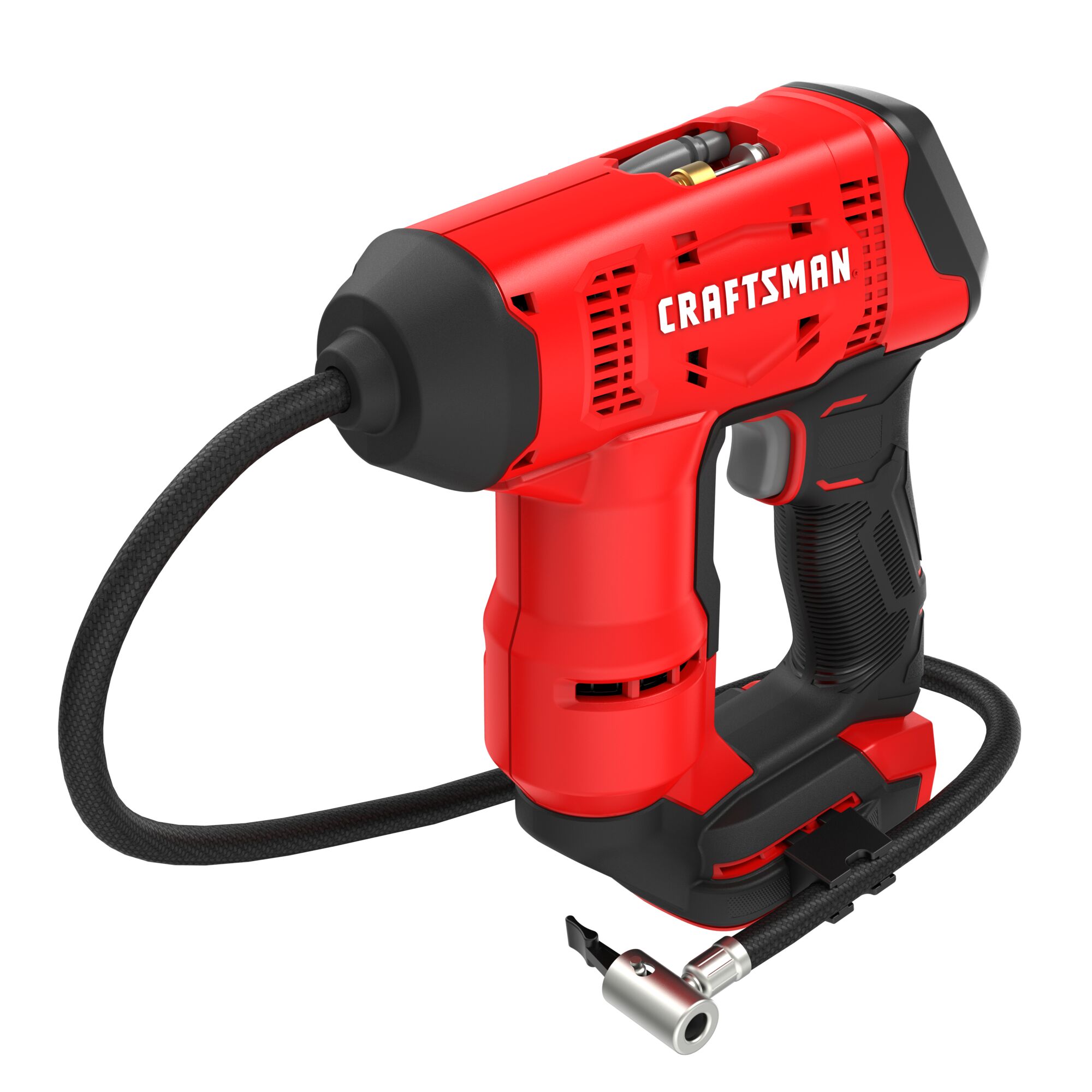 Inflador de aire de iones de litio de 20 voltios CRAFTSMAN V20 (Fuente de energía: Batería) CMCE521B