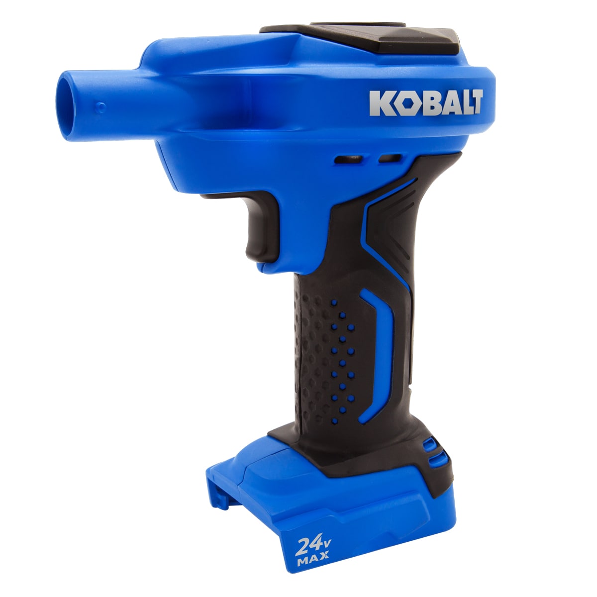 Inflador de Aire Li-ion Inalámbrico de Alto Volumen de 24 Voltios Kobalt (Fuente de Energía: Batería) KHV24