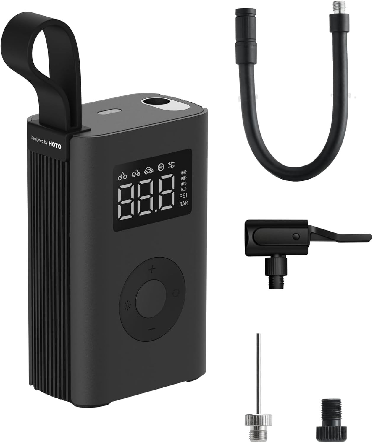 Bombín Eléctrico HOTO ADV 7.2-volt Li-ion Inflador de Aire (Fuente de Alimentación: Batería) QWCQA001