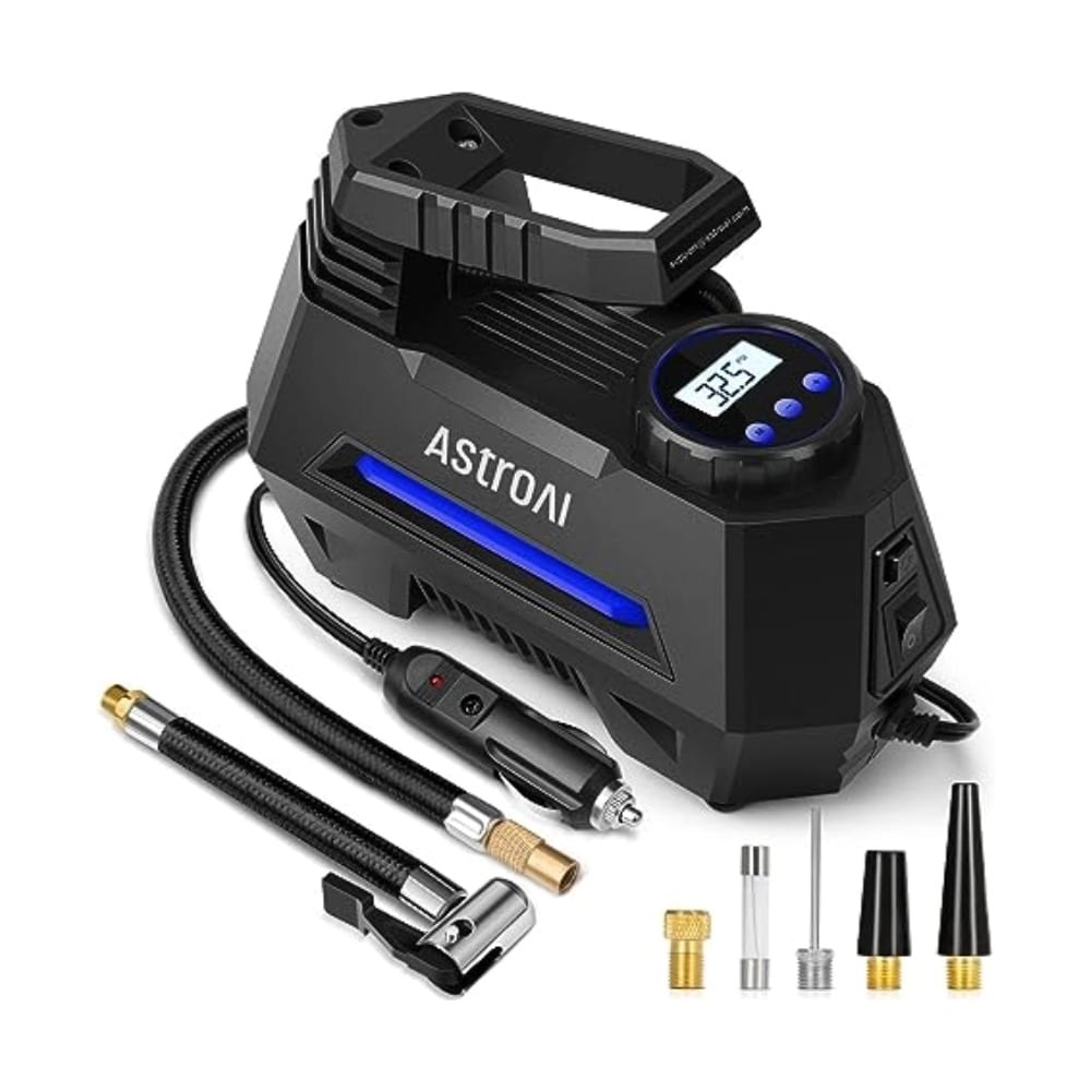 Inflador de aire AstroAI A220BL (Fuente de energía: Automóvil) ACAC230BU-W1P