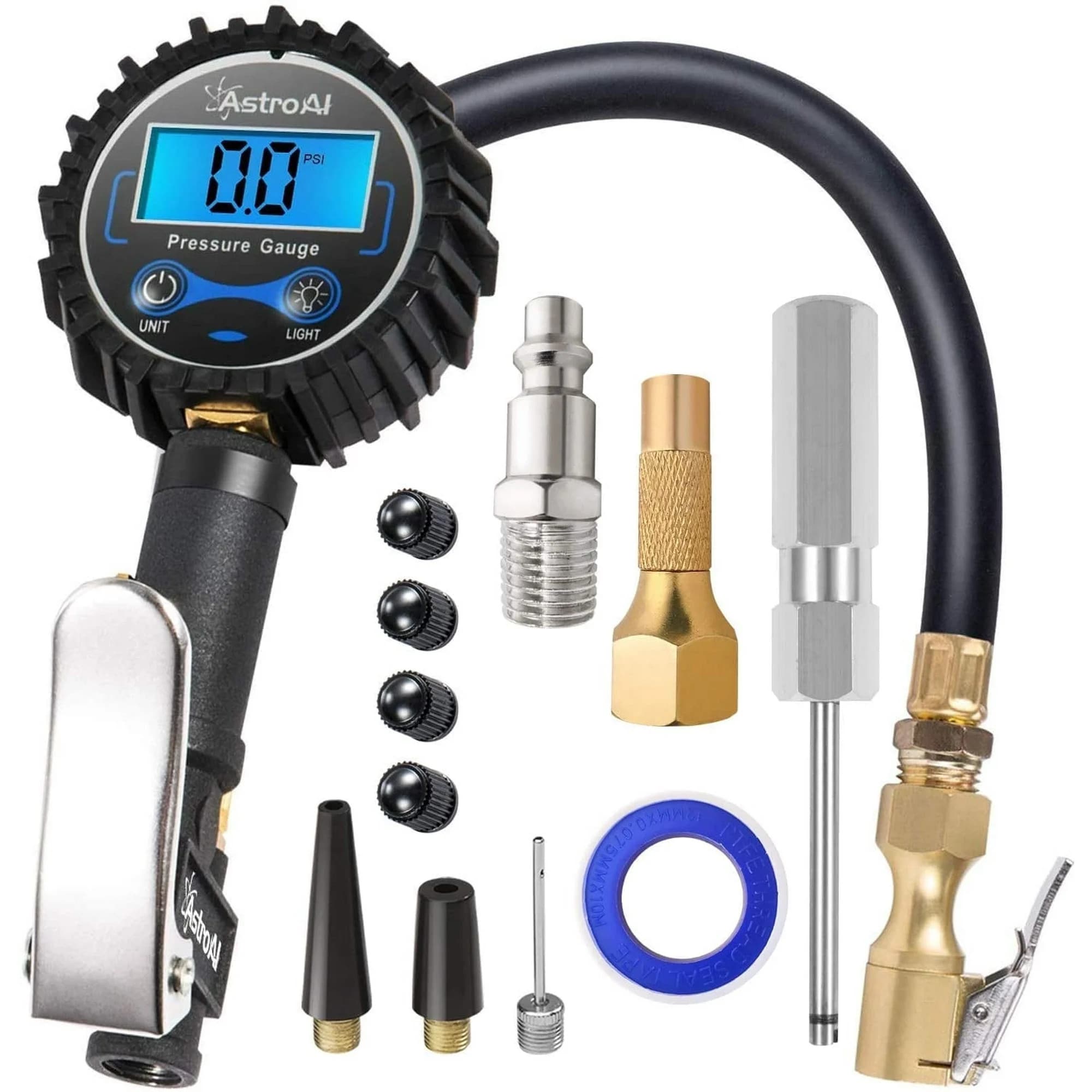 Inflador de aire de iones de litio AstroAI GL1404A (Fuente de alimentación: Batería) ASIDTIG250-1