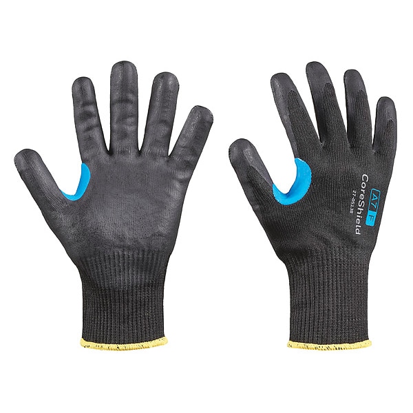 Guantes Honeywell resistentes al corte, nivel de corte A7, calibre 13, negro/negro, 9 - 27-0513B/9L