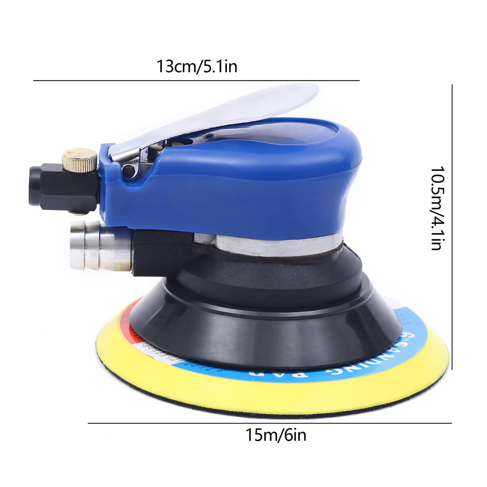 Removedor de Polvo de Alta Lijadora 10000-RPM Azul OT-ZJGJ-4801