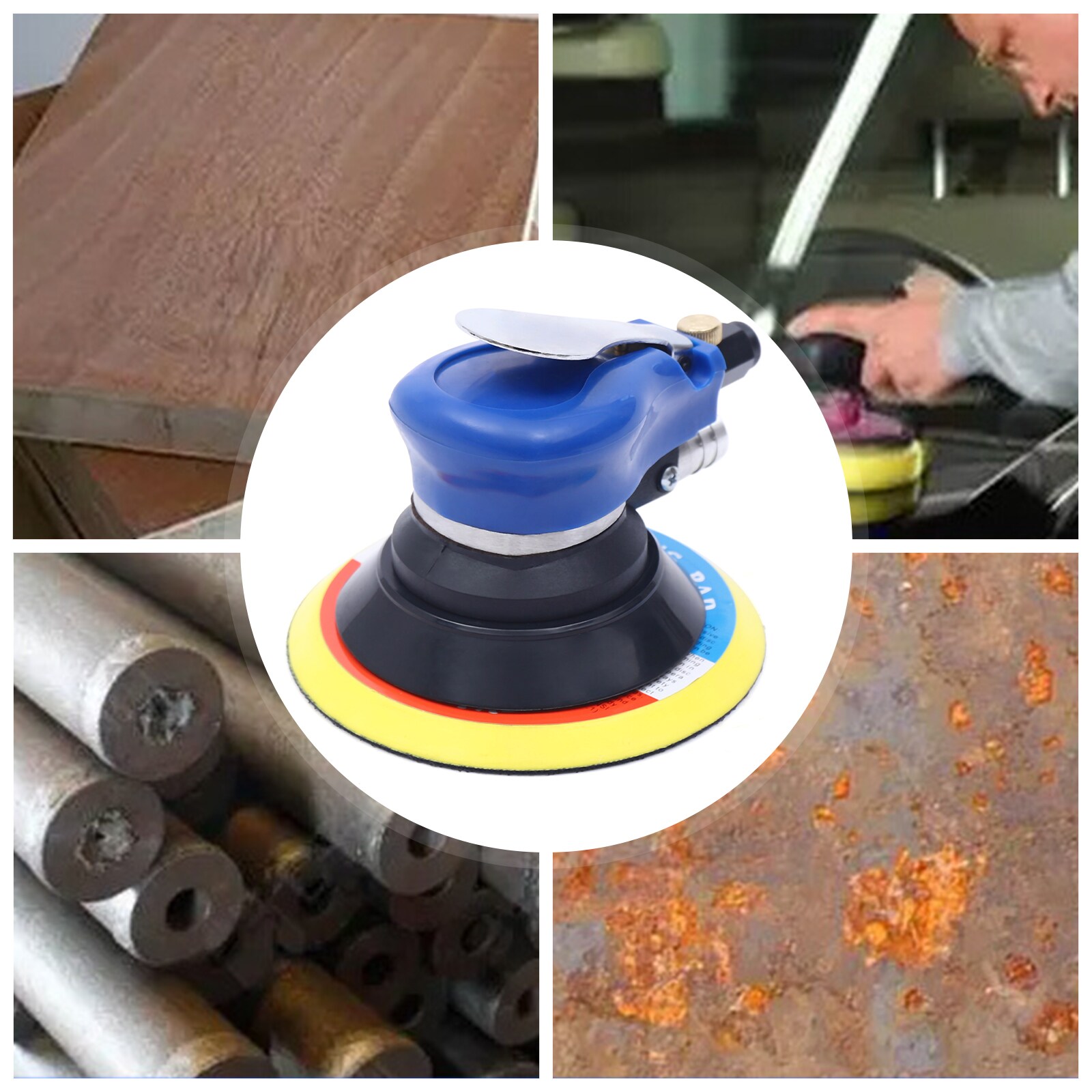Removedor de Polvo de Alta Lijadora 10000-RPM Azul OT-ZJGJ-4801