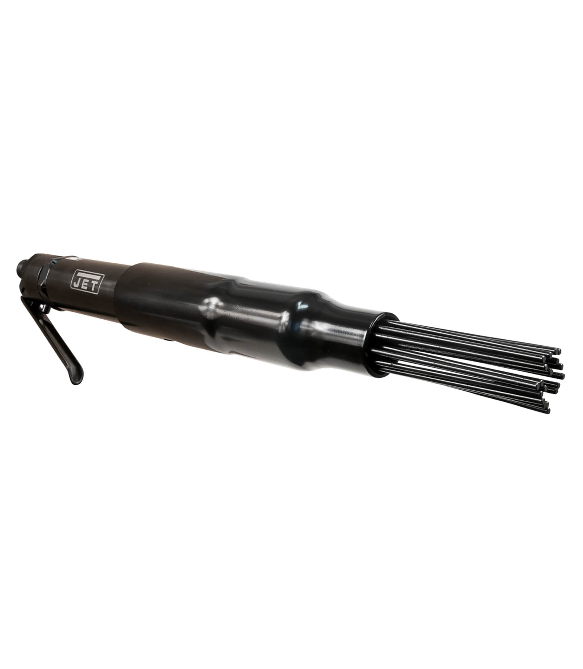 JET Convertible Air Needle Scaler/Flux Chipper with Heavy-Duty Barrels and Pistons, Includes 19 Needles