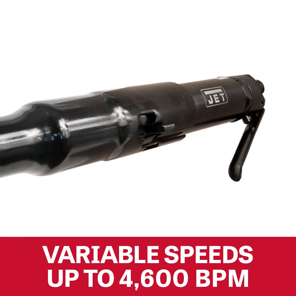 JET Convertible Air Needle Scaler/Flux Chipper with Heavy-Duty Barrels and Pistons, Includes 19 Needles