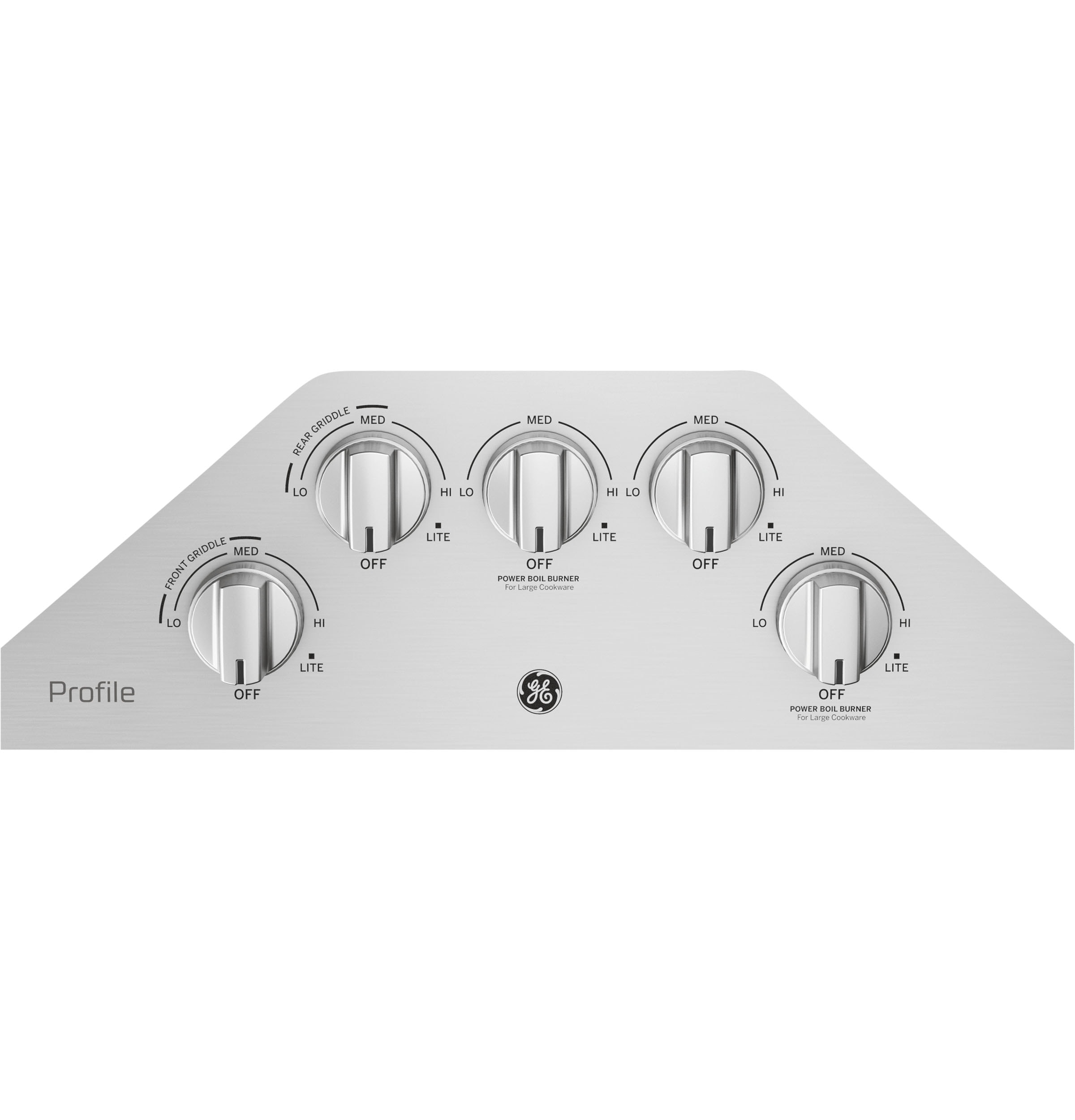 Estufa de gas de acero inoxidable GE Profile con 5 quemadores de 36 pulgadas - PGP7036SLSS