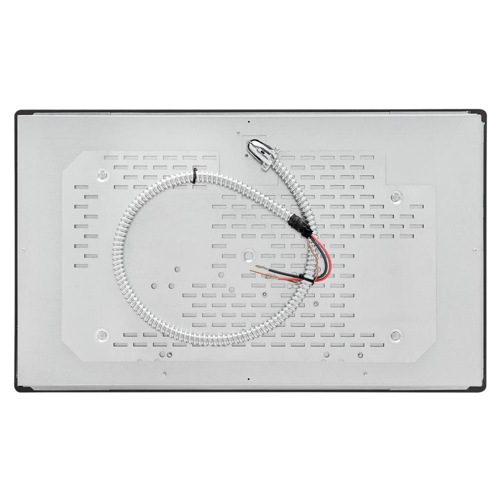 Plancha eléctrica KitchenAid de 36 pulgadas con 5 quemadores y superficie lisa (radiante) en negro KCES556HBL