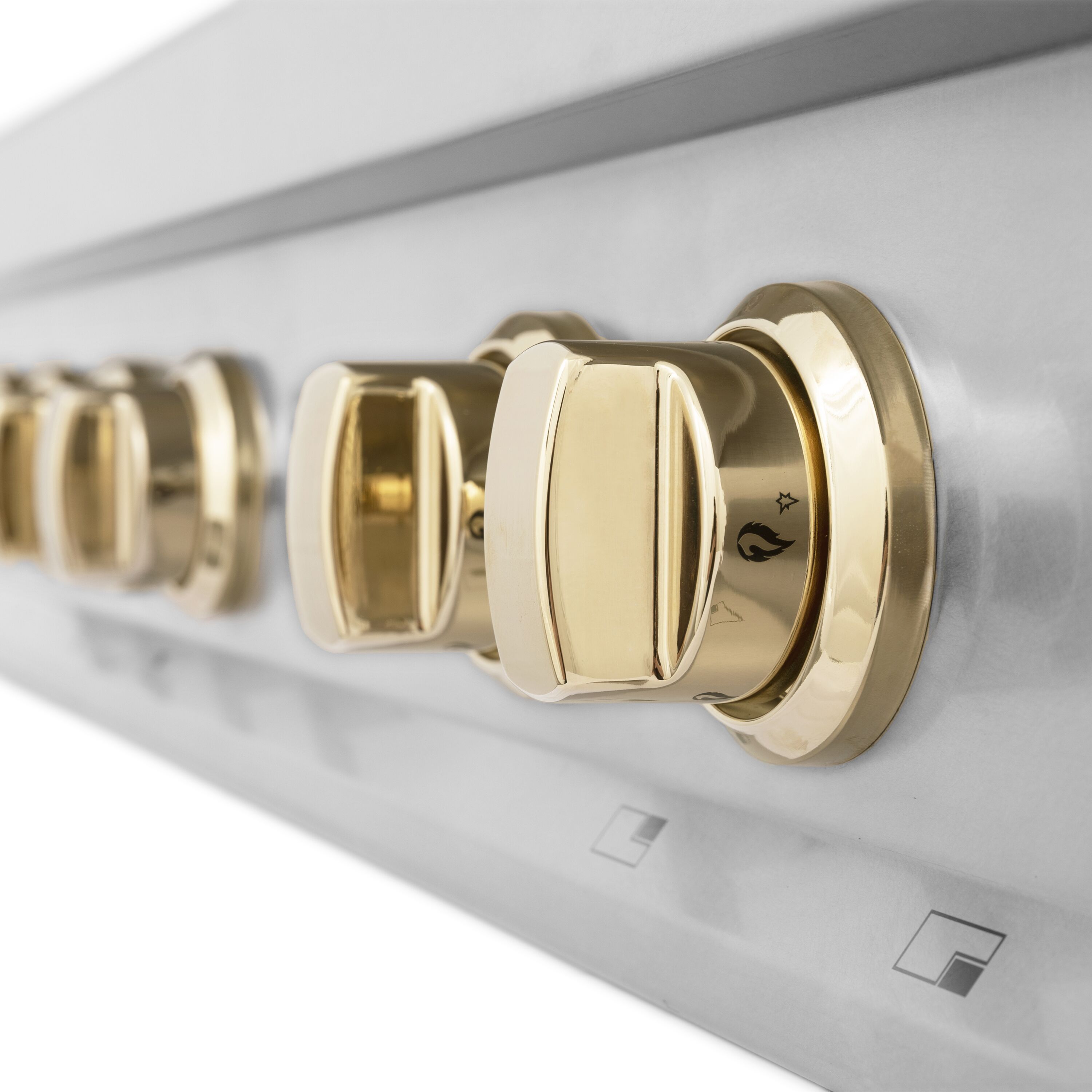 Quemador de gas de acero inoxidable de 6 quemadores de edición autógrafa profesional de ZLINE KITCHEN & BATH de 36 pulgadas
