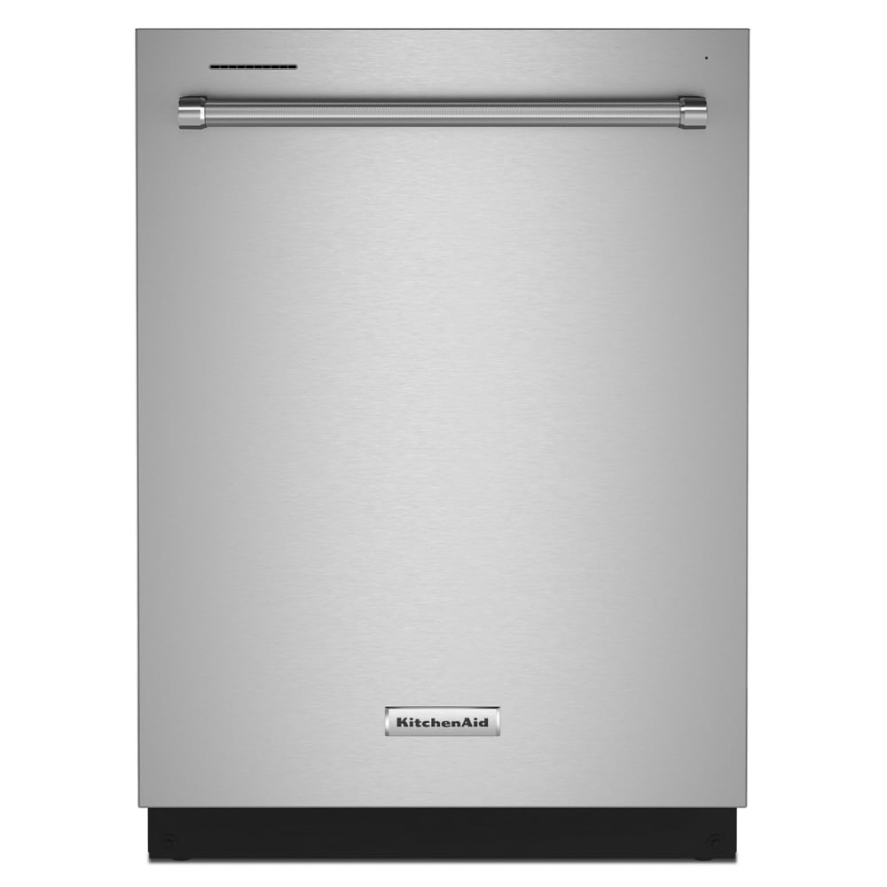 Lavavajillas Empotrado Top Control de 24 pulgadas de la Serie Ecológica 360 MAX JETS de KitchenAid con Tercer Riel (Acero Inoxidable con Acabado PRINTSHIELD), Nivel de Sonido Muy Silencioso de 44 Decibeles KDTM404KPS