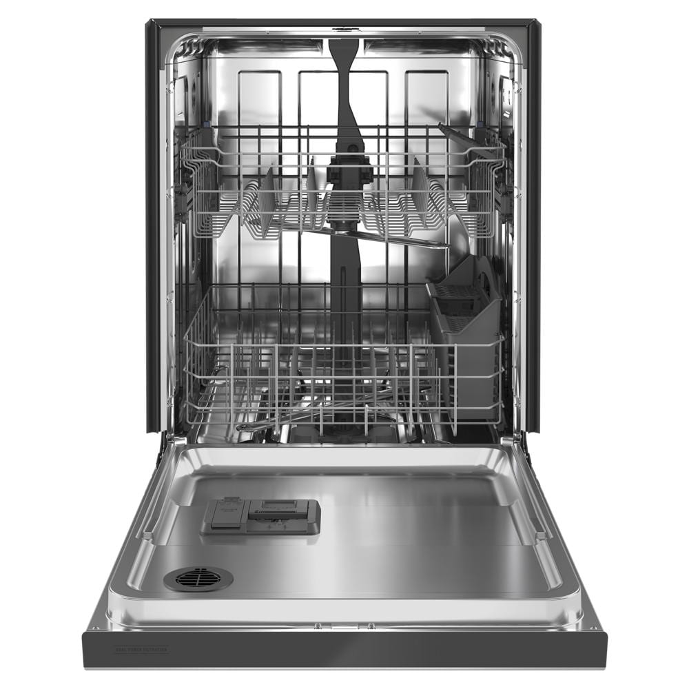 Lavavajillas Empotrable de 24 pulgadas con Doble Filtrado de Energía Maytag (Acero Inoxidable Resistente a las Huellas Dactilares), Nivel de Ruido Muy Silencioso de 50 Decibeles MDB4949SKZ.
