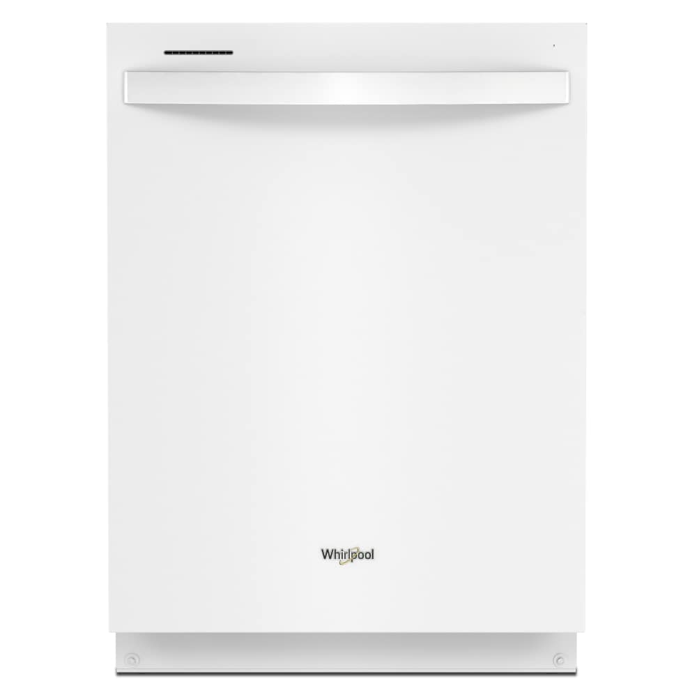 Lavavajillas Empotrable de Gran Capacidad de la Serie Eco de Whirlpool con Tercera Bandeja (Blanco), Control Superior de 24 pulgadas, Nivel de Ruido Muy Silencioso de 47 decibeles WDT750SAKW
