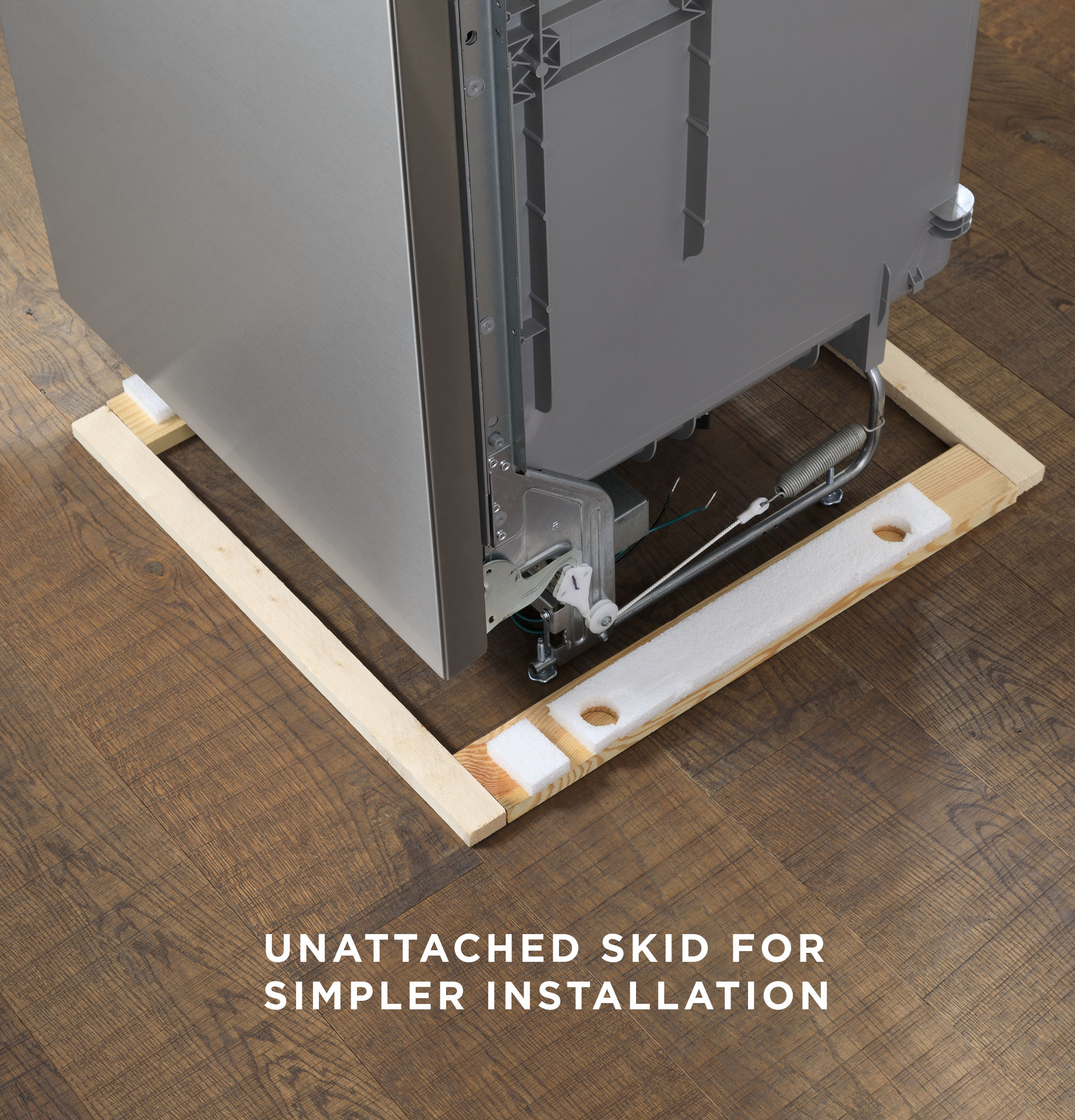 Lavavajillas empotrable de control frontal de 24 pulgadas (Negro) con certificación ENERGY STAR, nivel de sonido estándar de 60 decibeles, modelo HDF330PGRBB
