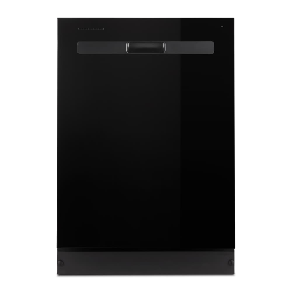 Lavavajillas Empotrable de Control Superior de 24 pulgadas de la Serie Ecológica Whirlpool (Negro), Nivel de Sonido Estándar de 55 Decibeles WDP540HAMB