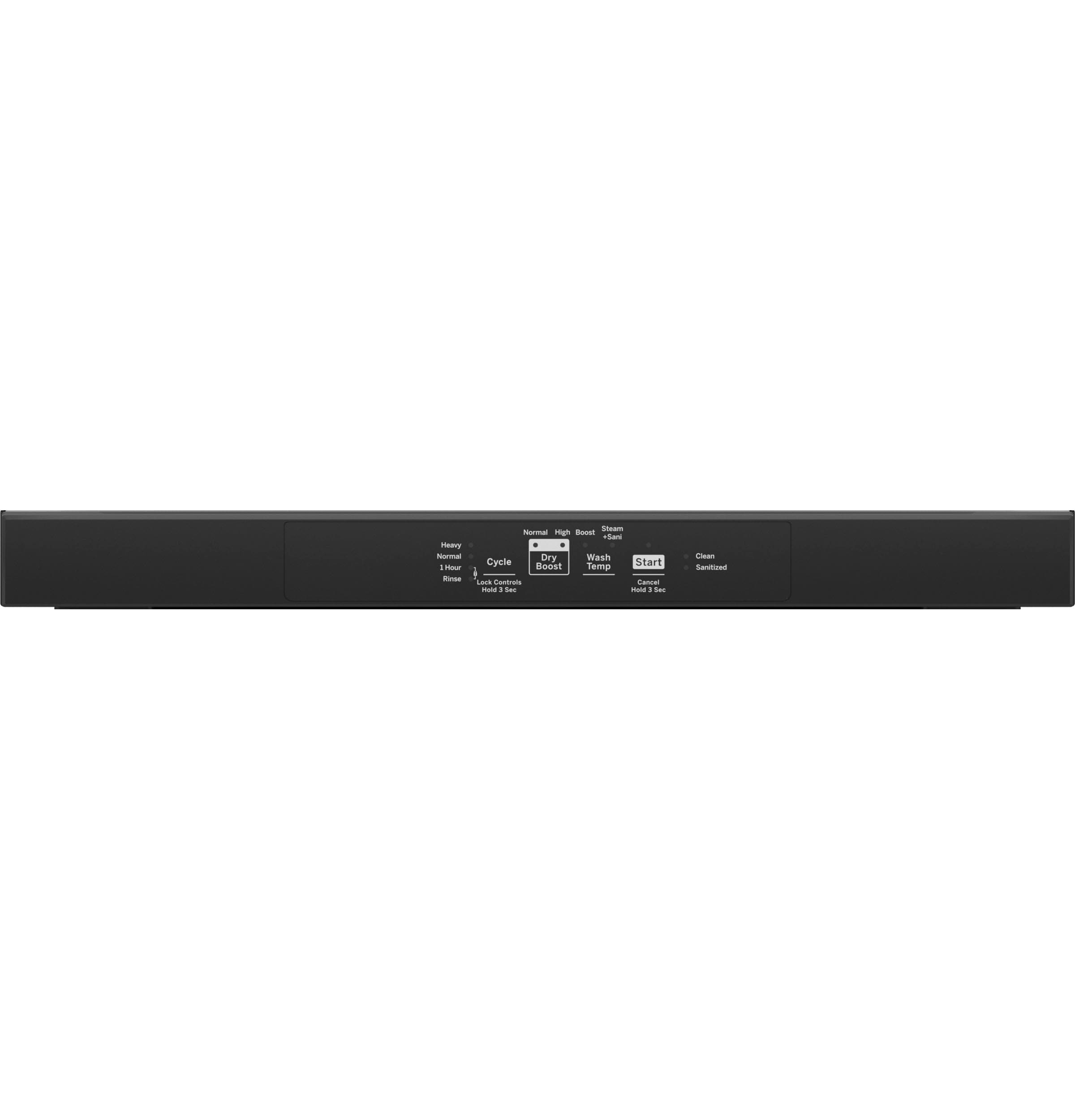 Lavavajillas Empotrado con Control Superior de 24 pulgadas con Tecnología Secado Avanzado en Color Negro, Certificación ENERGY STAR, Nivel de Ruido Estándar de 55 Decibeles - Modelo GDT535PGRBB