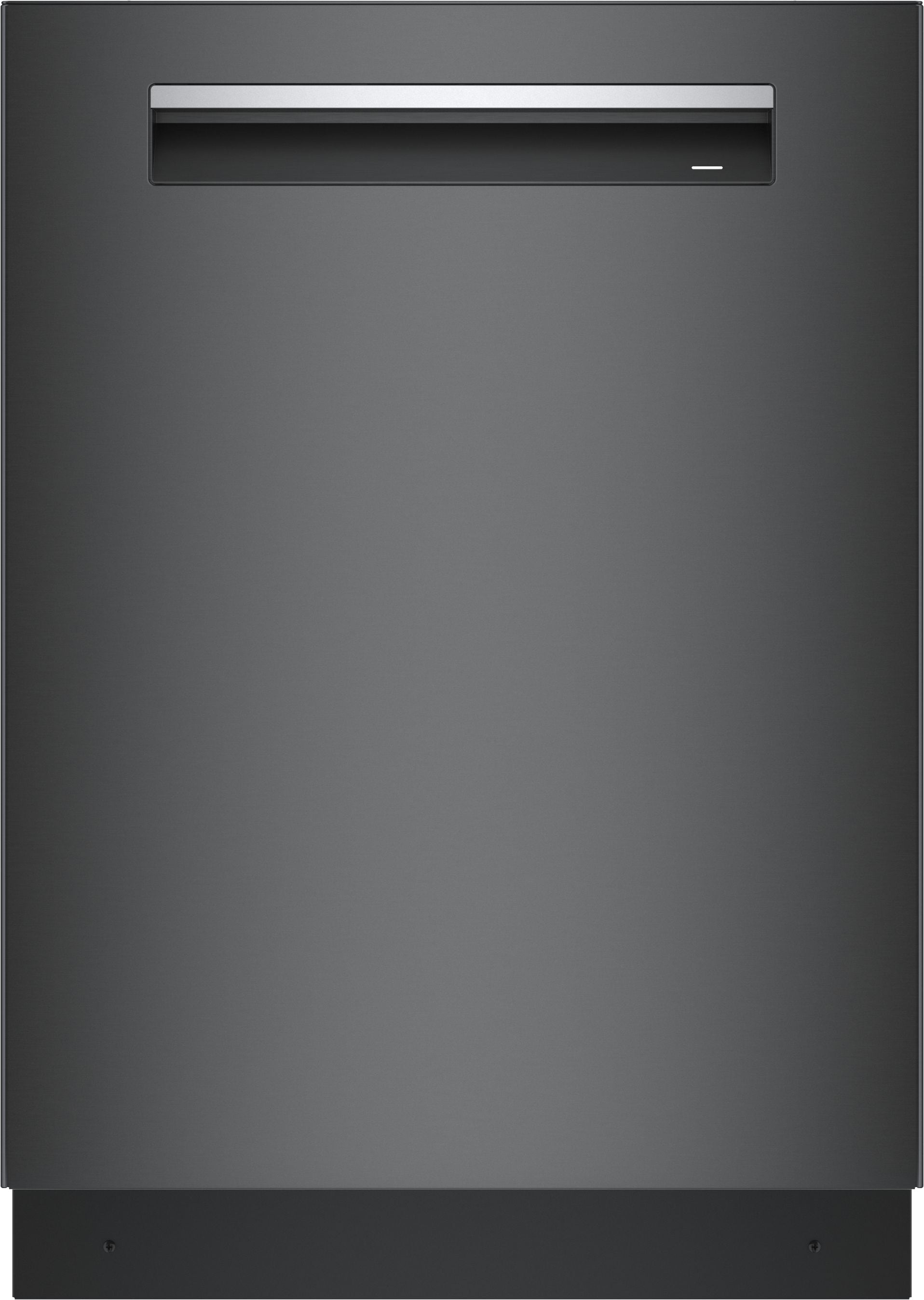 Lavavajillas Empotrado de Control Superior de la Serie 800 de Bosch con Tercer Riel (Acero Inoxidable Negro) ENERGY STAR, Nivel de Sonido Más Silencioso de 42 Decibeles SHP78CM4N
