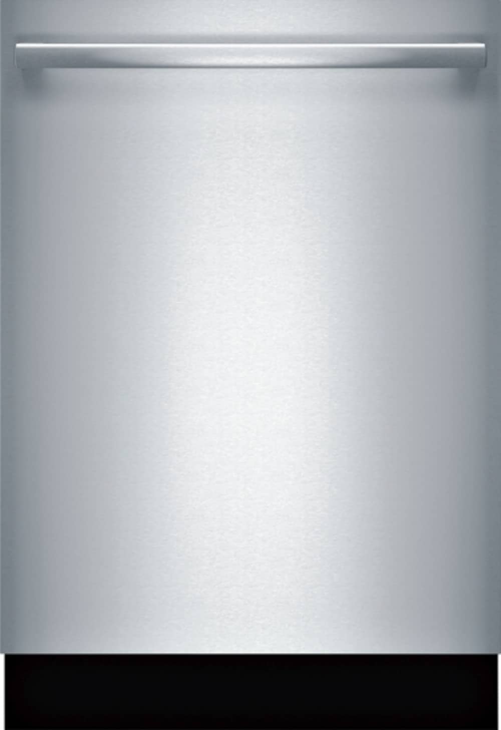 Lavavajillas empotrado de control superior de la Serie 100 de Bosch (acero inoxidable), nivel de sonido muy silencioso de 48 decibeles SHX4AEF5N
