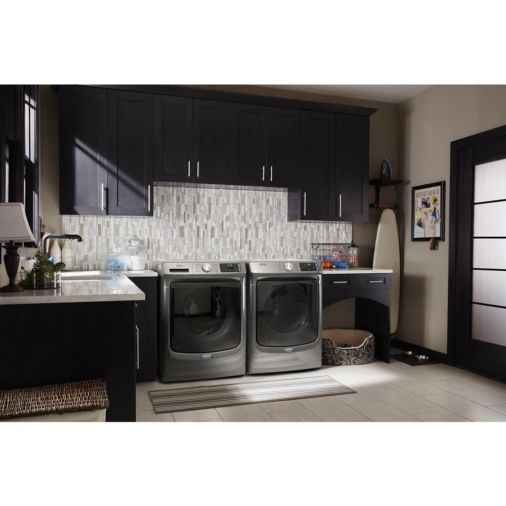 Secadora eléctrica apilable con ventilación de 7.3 pies cúbicos Maytag (Slate Metálico) certificada Energy Star MED5630HC