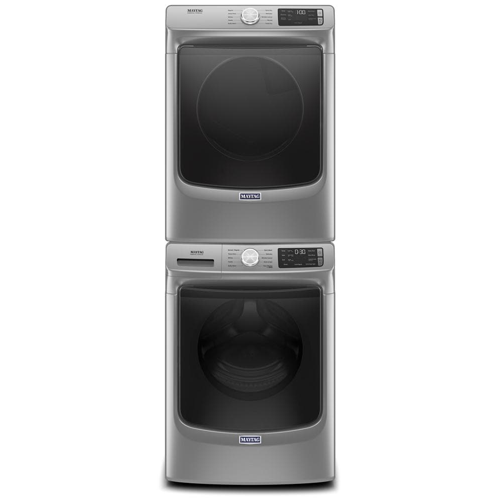 Secadora de gas apilable Maytag de 7.3 pies cúbicos (metal slate) certificada por Energy Star MGD5630HC