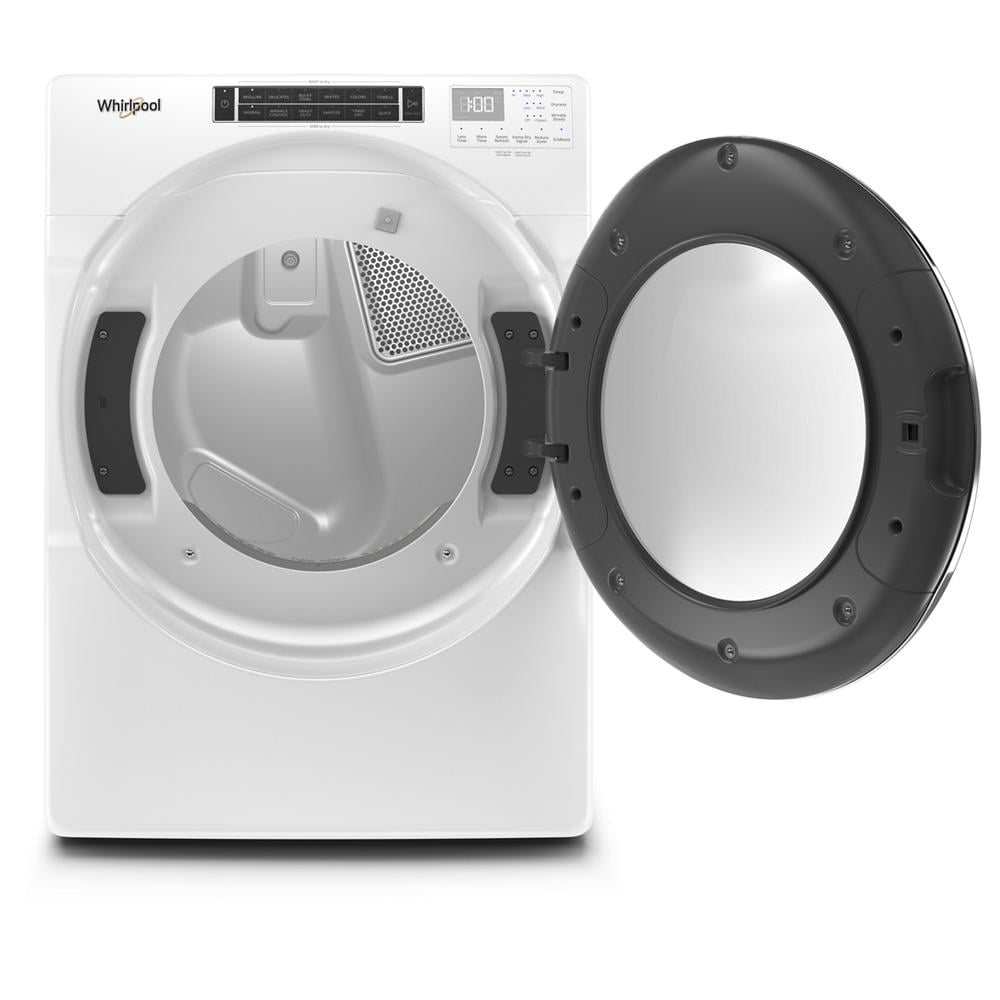 Secadora de gas apilable con ciclo de vapor de 7.4 pies cúbicos Whirlpool (Blanca) con certificación Energy Star WGD8620HW