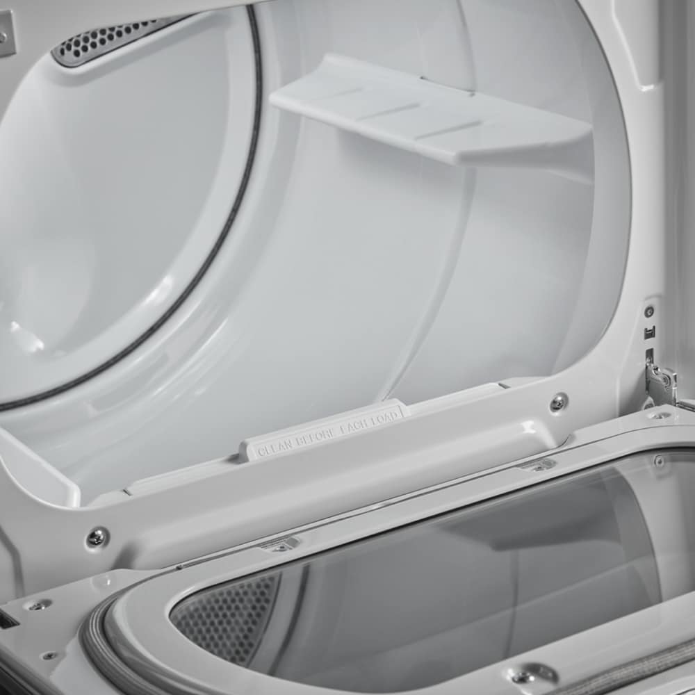 Secadora eléctrica ventilada de 7.4 pies cúbicos (Blanca)
