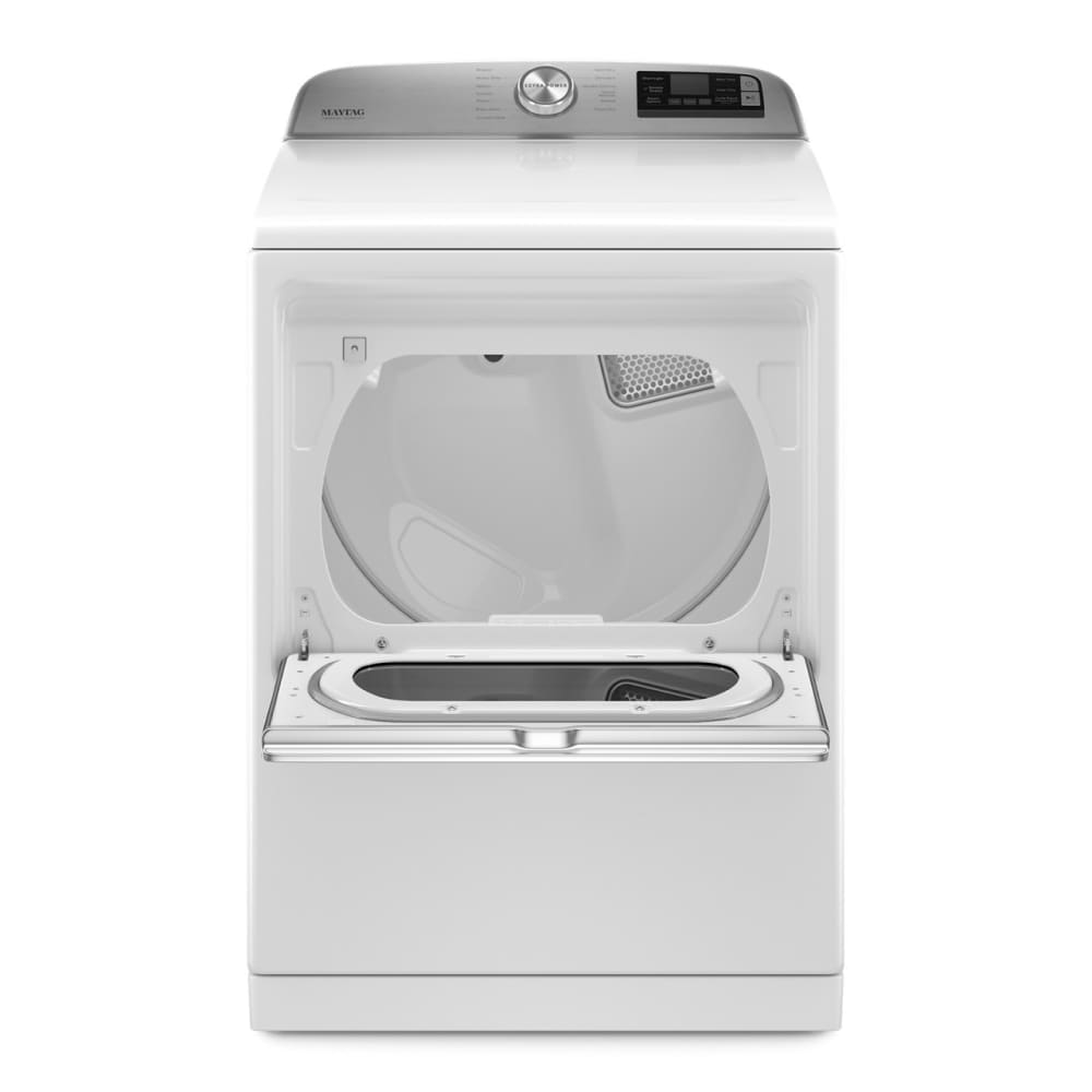 Secadora eléctrica de ciclo de vapor capacidad 7.4 pies cúbicos con tecnología inteligente (blanca) certificada Energy Star MED7230HW de Maytag