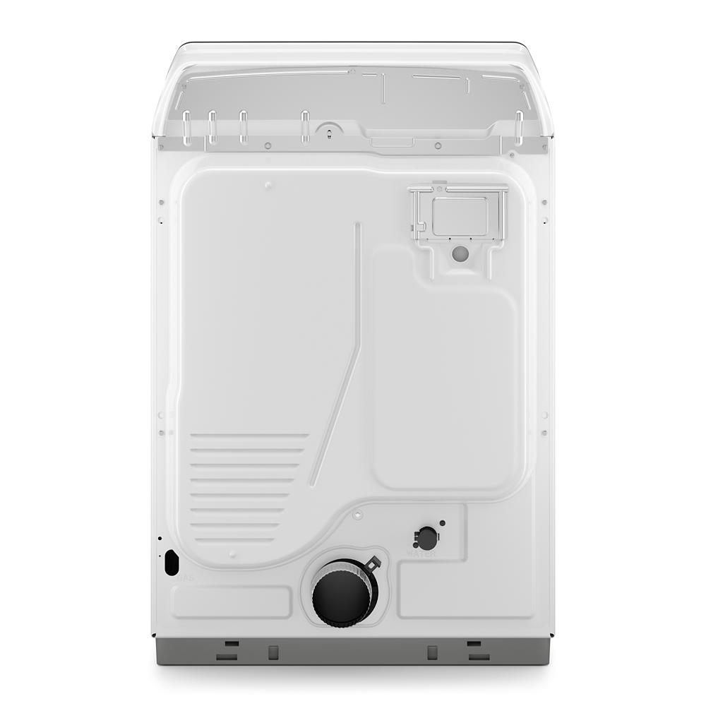 Secadora de gas con capacidad de 7.4 pies cúbicos, ciclo de vapor y compatible con tecnología inteligente (color cromo) Whirlpool Smart Capable certificada por Energy Star WGD8127LC