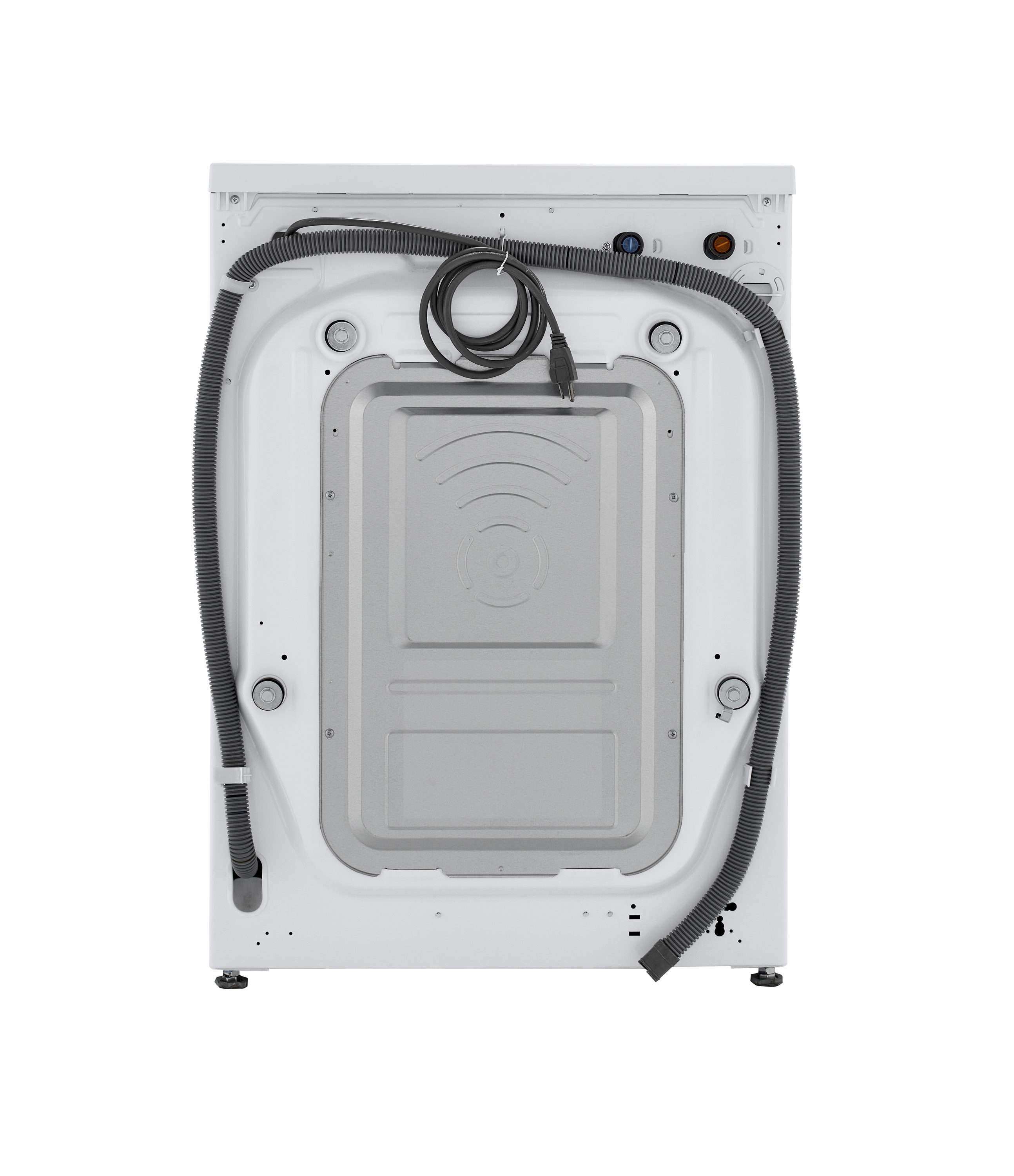 Lavadora Secadora Combo Todo en Uno sin Ventilación Blanca de 2.4 pies cúbicos de Capacidad (Certificada por ENERGY STAR) WM3555HWA de LG