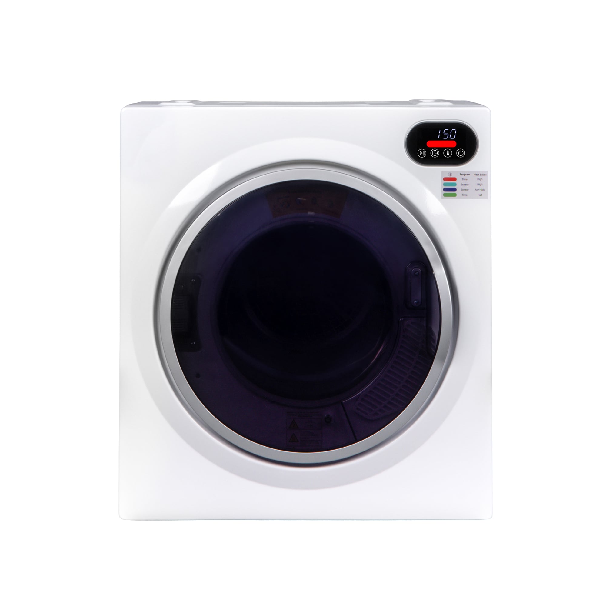 Secadora eléctrica portátil con ventilación de 2.6 pies cúbicos (blanca) ED 848 de Equator Advanced Appliances