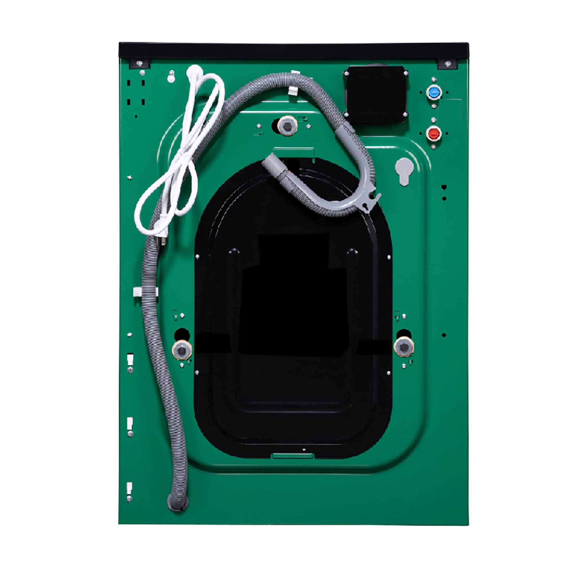 Equator Advanced Appliances Combo Lavadora Secadora Todo en Uno de 1.9 pies cúbicos en capacidad Verde/Negro con ventilación EZ 5500 CV VERDE