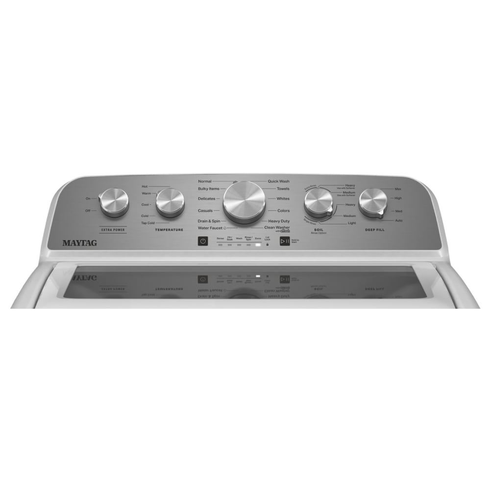Secadora eléctrica de vapor Maytag Wrinkle Prevent de 7.0 pies cúbicos (blanco) MED4500MW