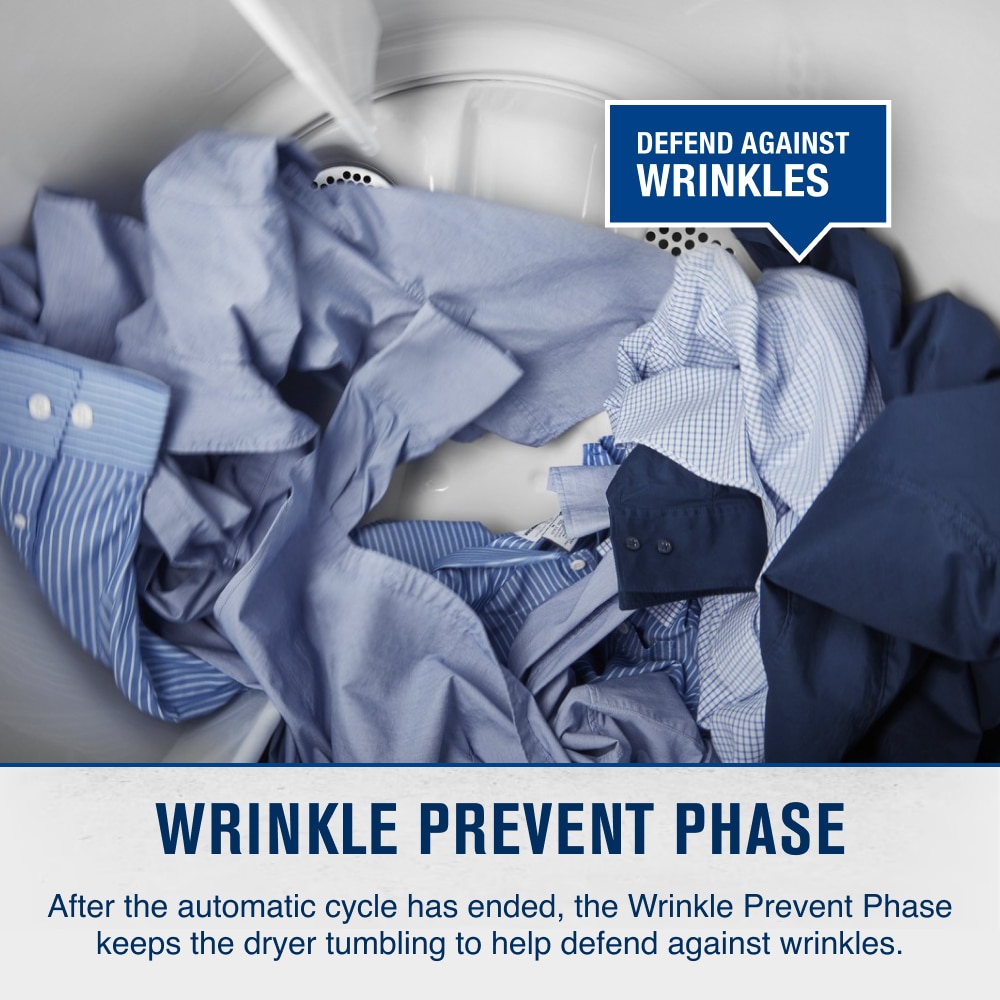 Secadora eléctrica de vapor Maytag Wrinkle Prevent de 7.0 pies cúbicos (blanco) MED4500MW