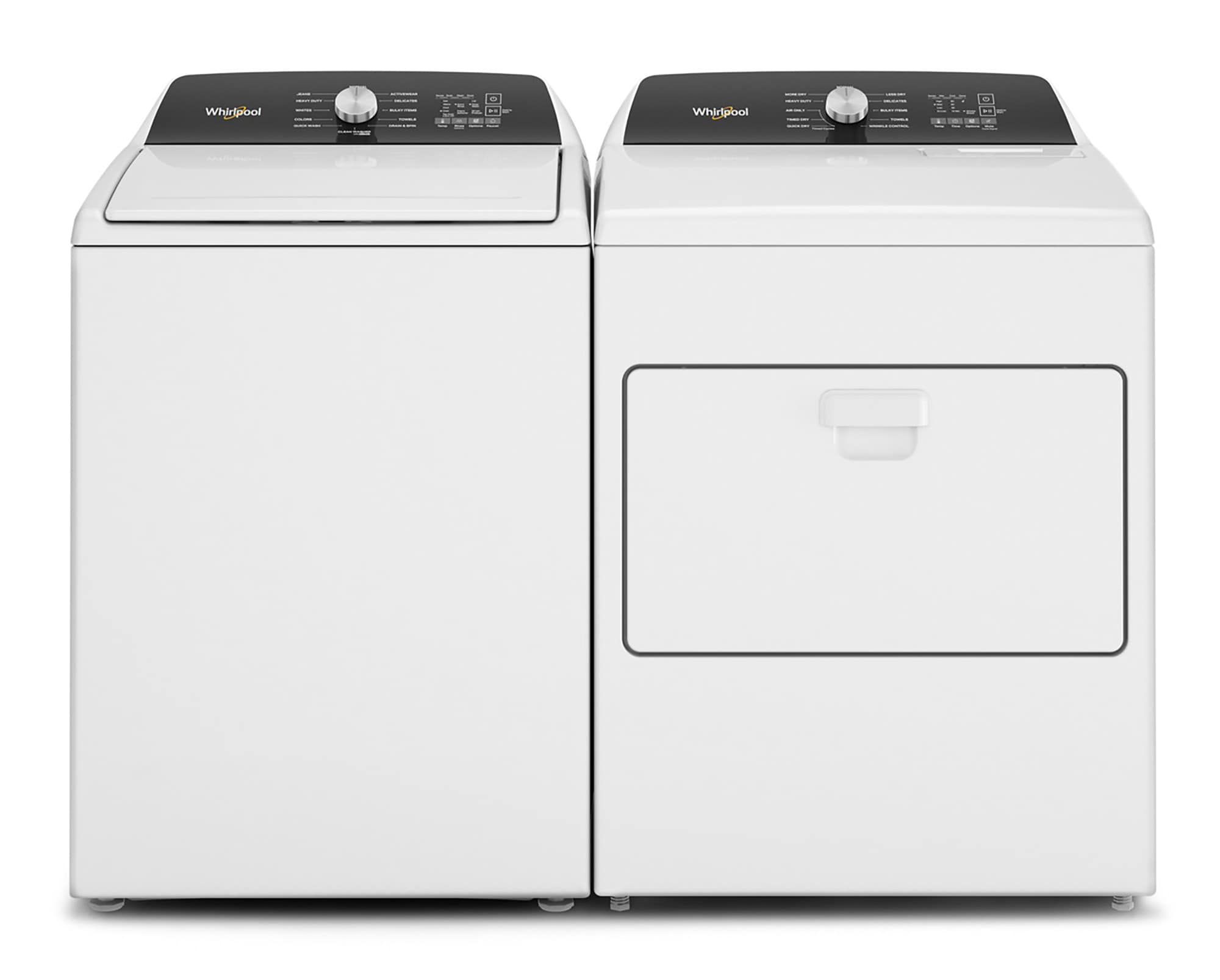 Secadora eléctrica ventilada Whirlpool de 7.0 pies cúbicos (Blanca) WED500RLW