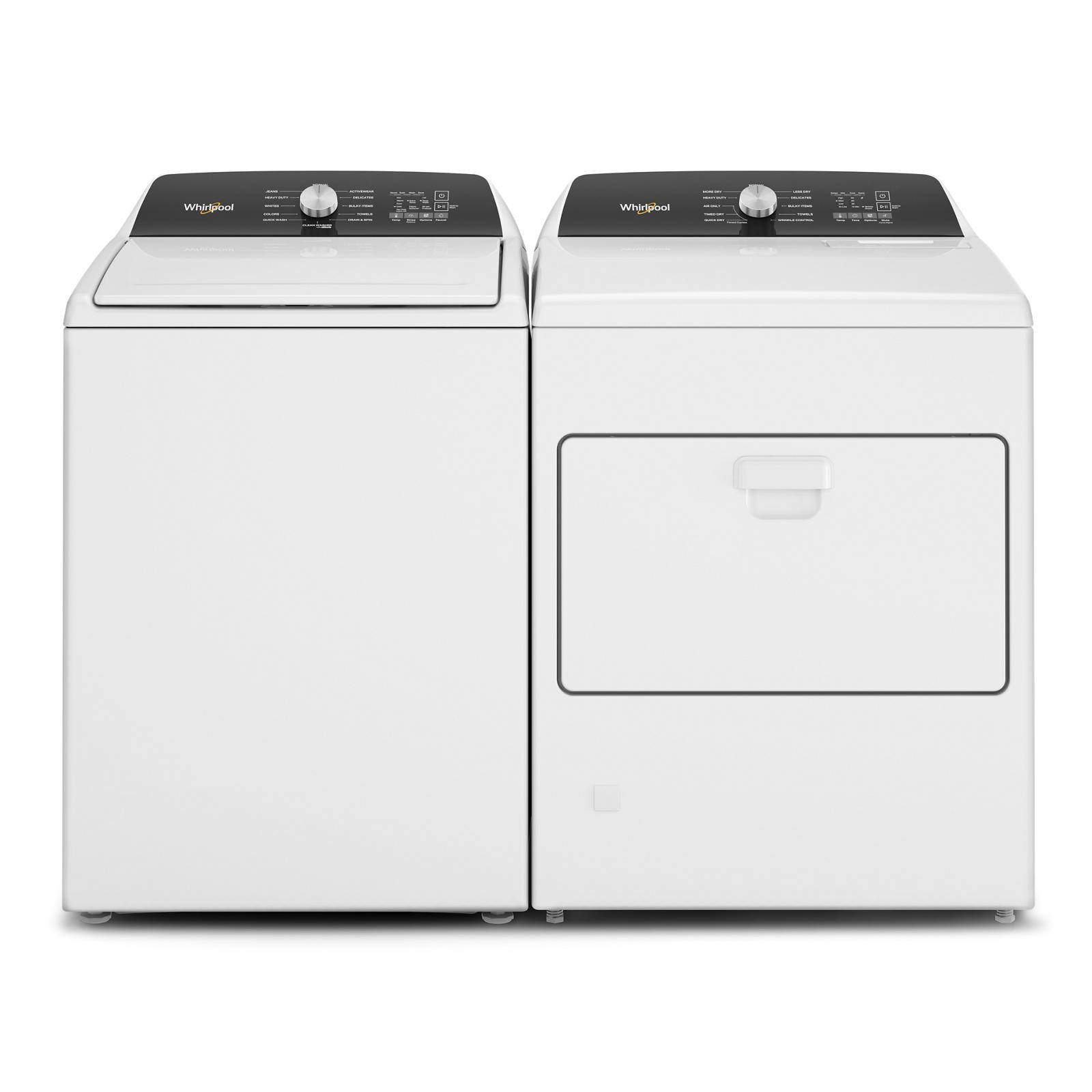 Secadora de gas ventilada Whirlpool de 7.0 pies cúbicos (blanca) WGD500RLW