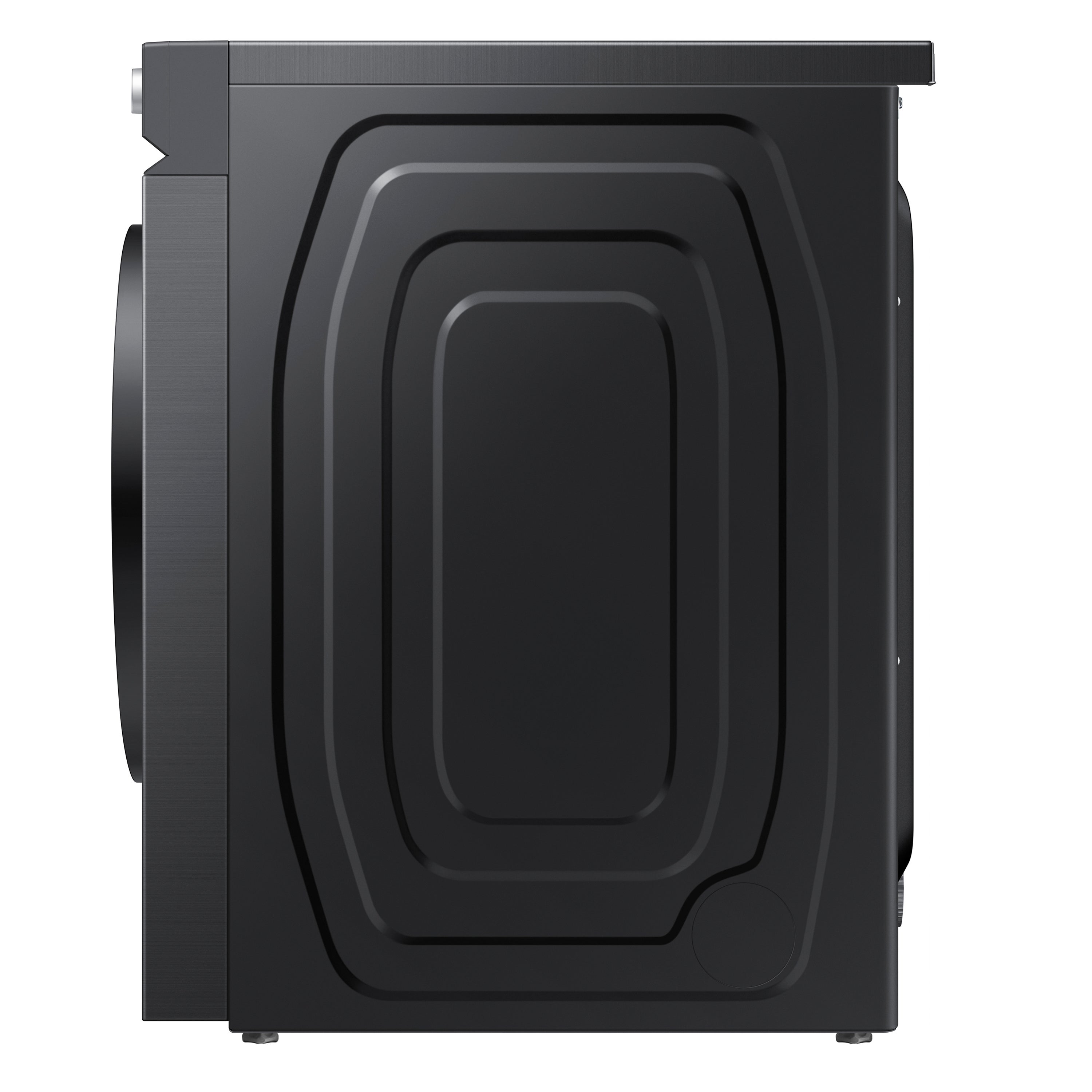Secadora eléctrica apilable Samsung de 7.6 pies cúbicos con ciclo de vapor y ventilación (Negro Mate) Certificada por Energy Star DVE53BB8700V