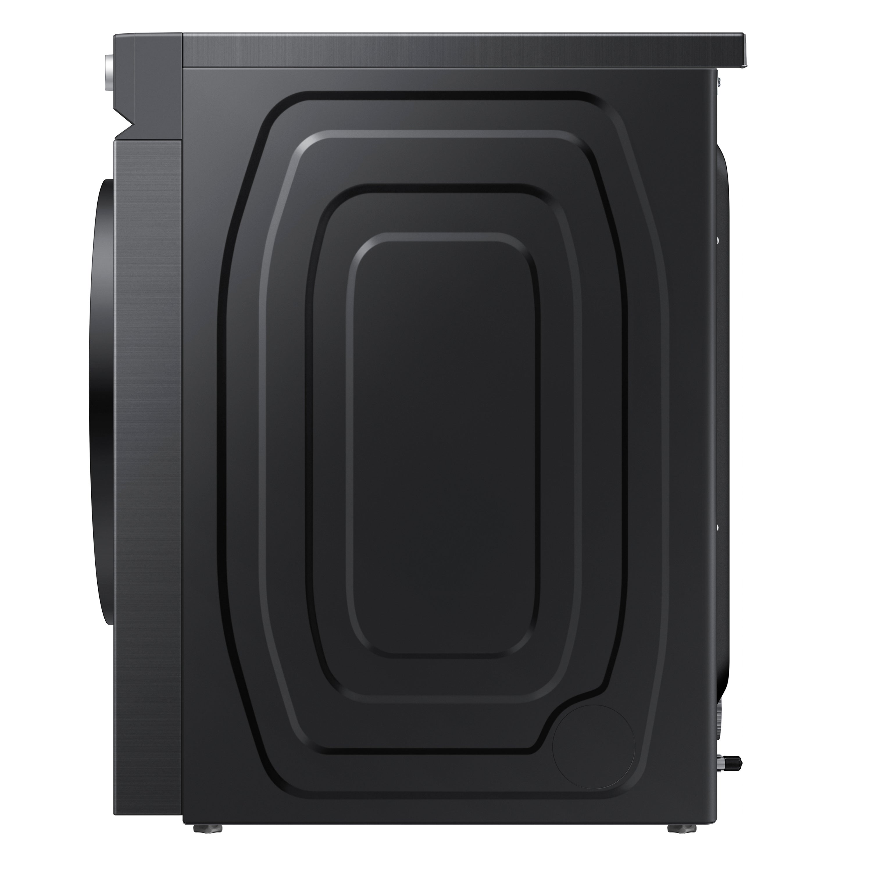 Secadora de gas apilable Samsung Bespoke de 7.6 pies cúbicos con ciclo de vapor y compatible con tecnología inteligente (Negro Cepillado) Certificada por Energy Star DVG53BB8700V