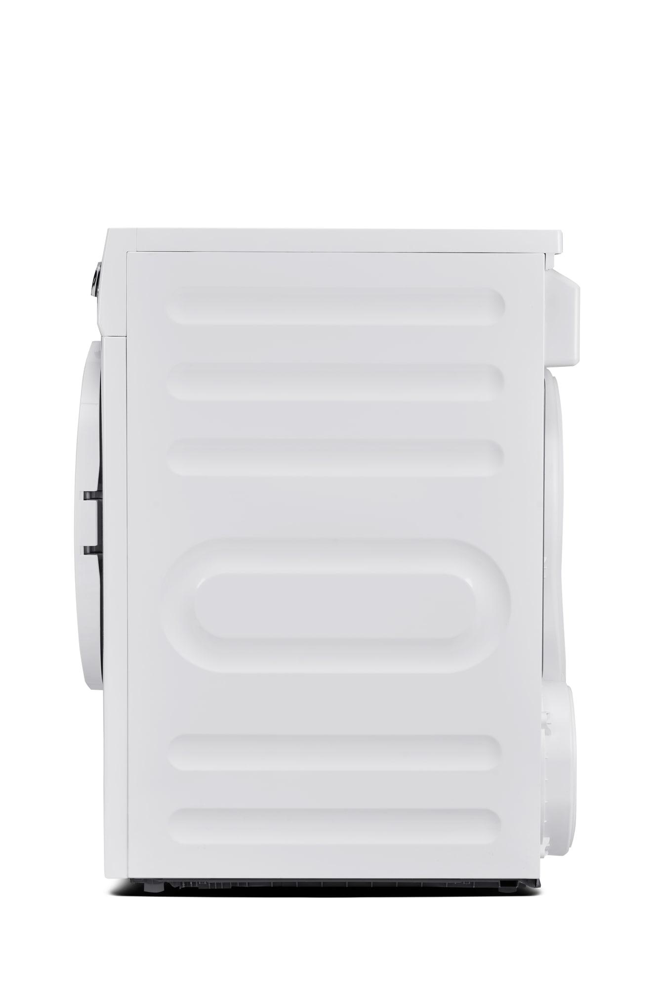 Secadora eléctrica apilable sin ventilación con bomba de calor de 4.4 pies cúbicos (Blanco) Certificada por Energy Star
