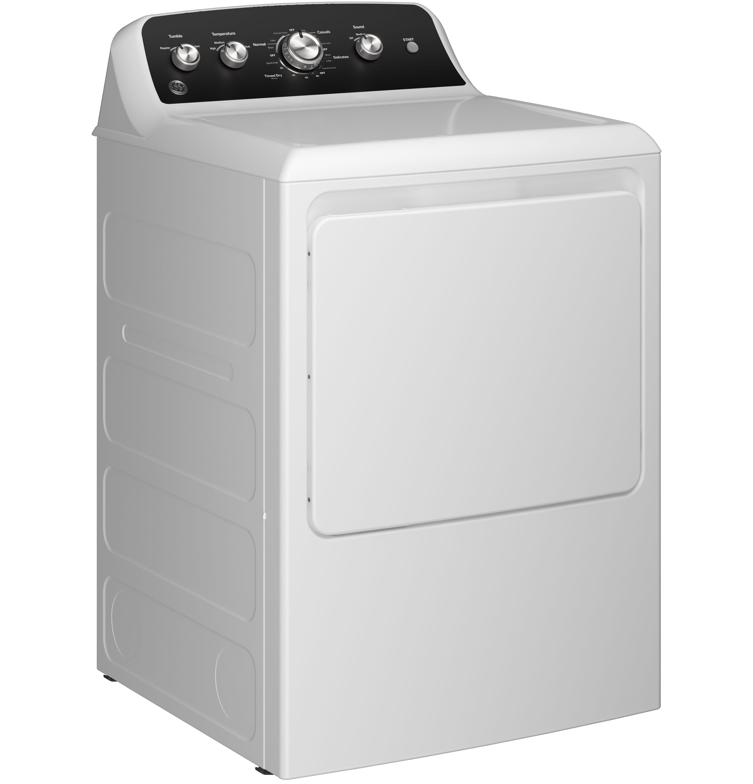 Secadora eléctrica de ventilación de 7.2 pies cúbicos (Blanco)