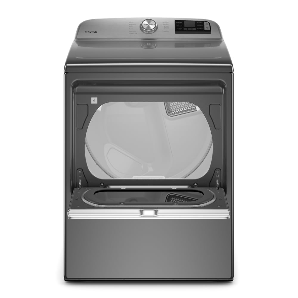 Secadora Eléctrica con ventilación de 7.4 pies cúbicos (Acanalado metálico) MED6230HC de Maytag