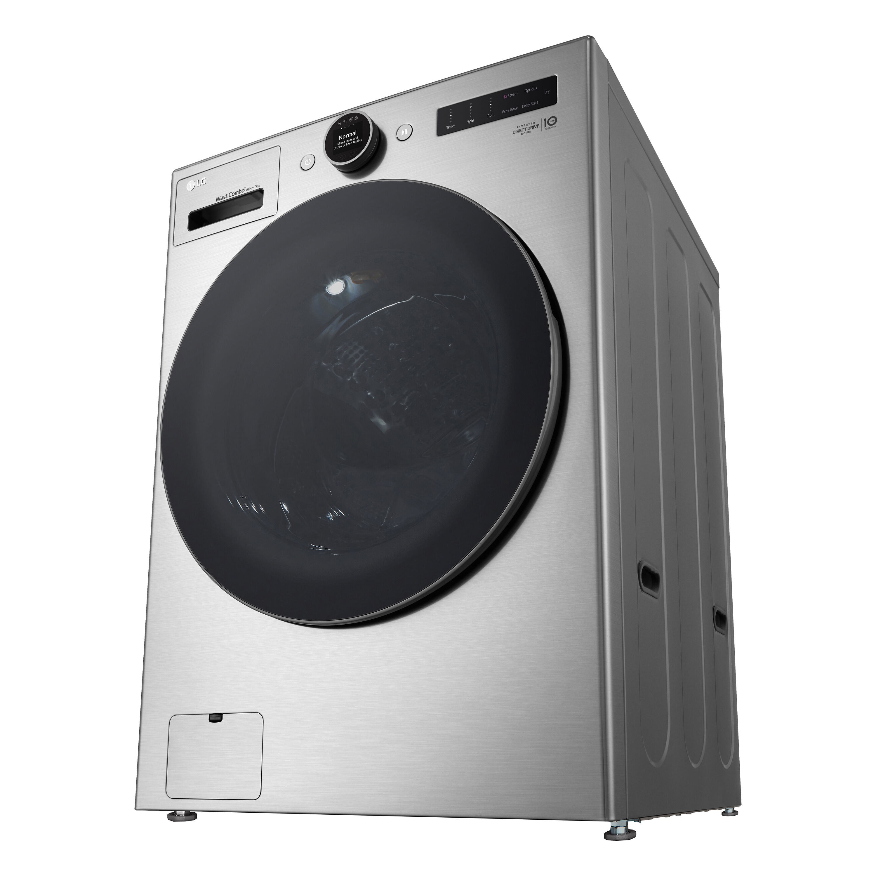 Combo Lavadora Secadora todo en uno de acero grafito sin ventilación de 5 pies cúbicos de capacidad (certificado ENERGY STAR) LG WM6998HVA