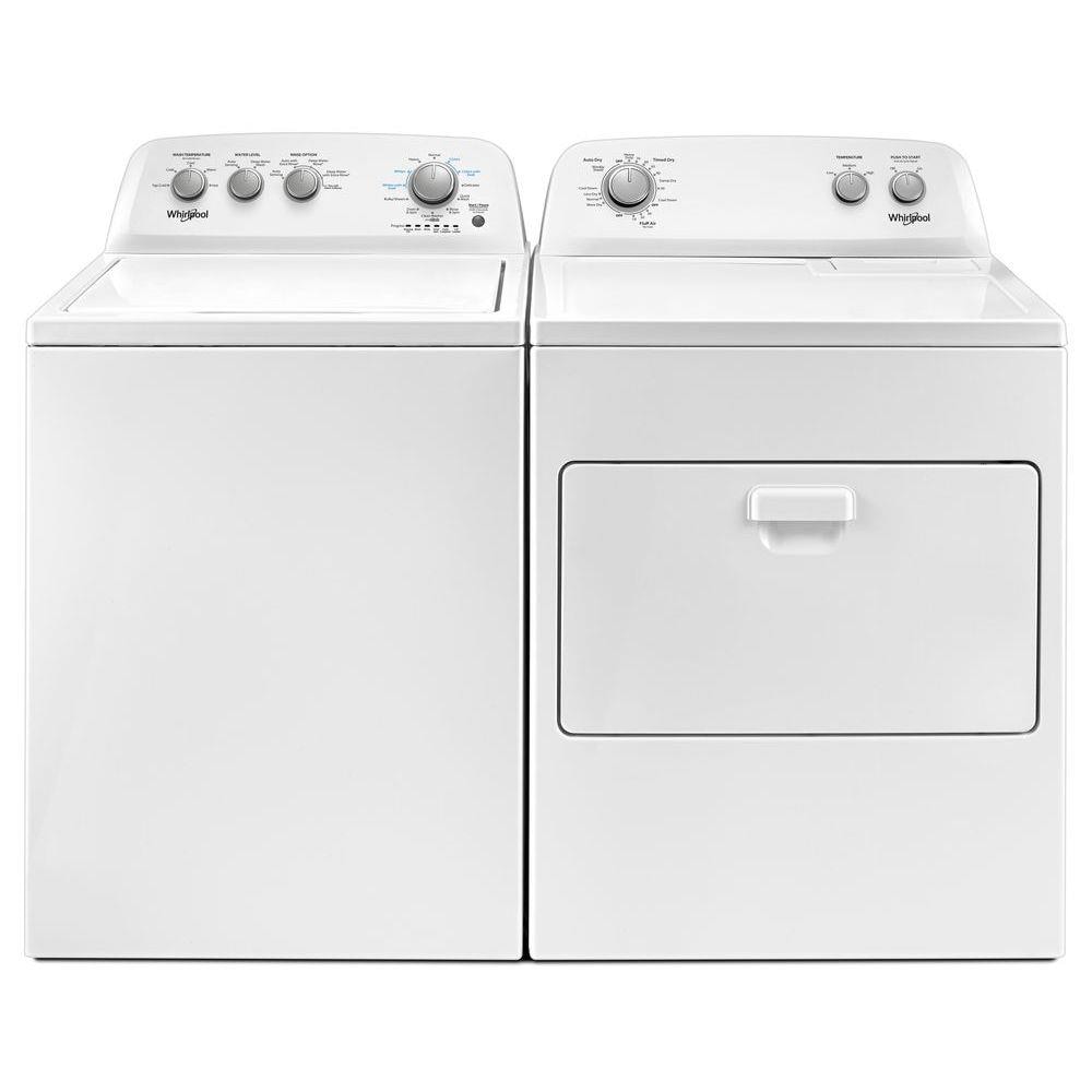 Secadora de gas ventilada de 7 pies cúbicos (blanca) Whirlpool WGD4850HW