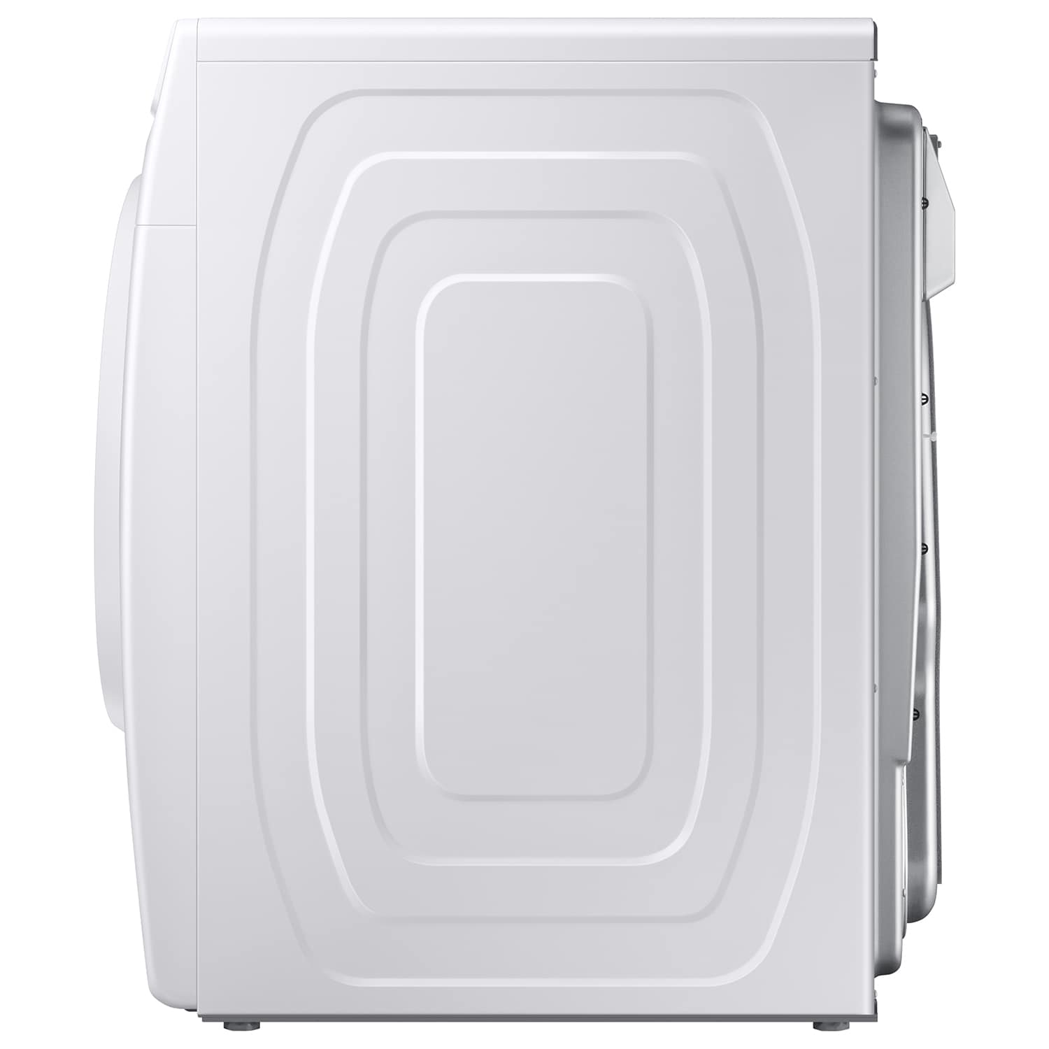 Secadora eléctrica apilable sin ventilación con bomba de calor de 7.5 pies cúbicos (blanca) certificada por Energy Star DV45DG6000HW de Samsung.