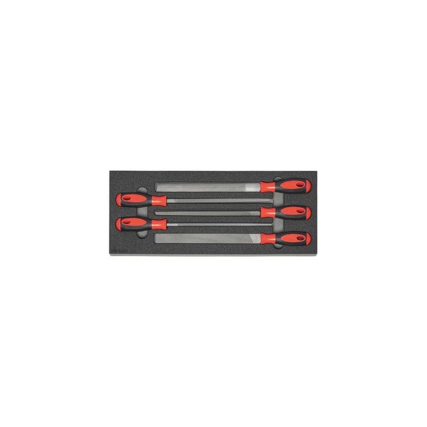 Holex Workshop file set in Heavy Duty Foam, 5 Pc - 952211 5