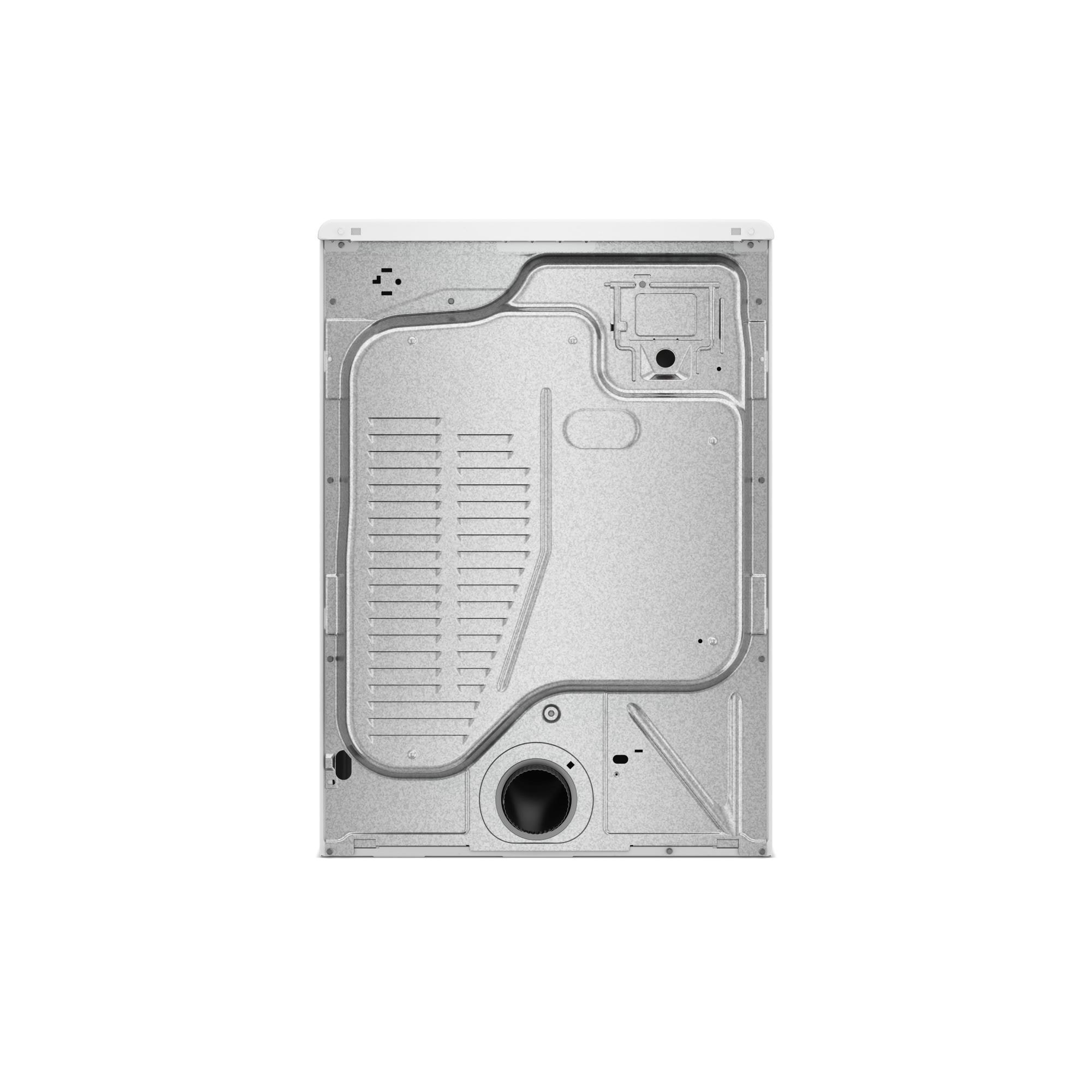 Secadora eléctrica ventilada de Whirlpool de 7.4 pies cúbicos (blanca) WED4720RW