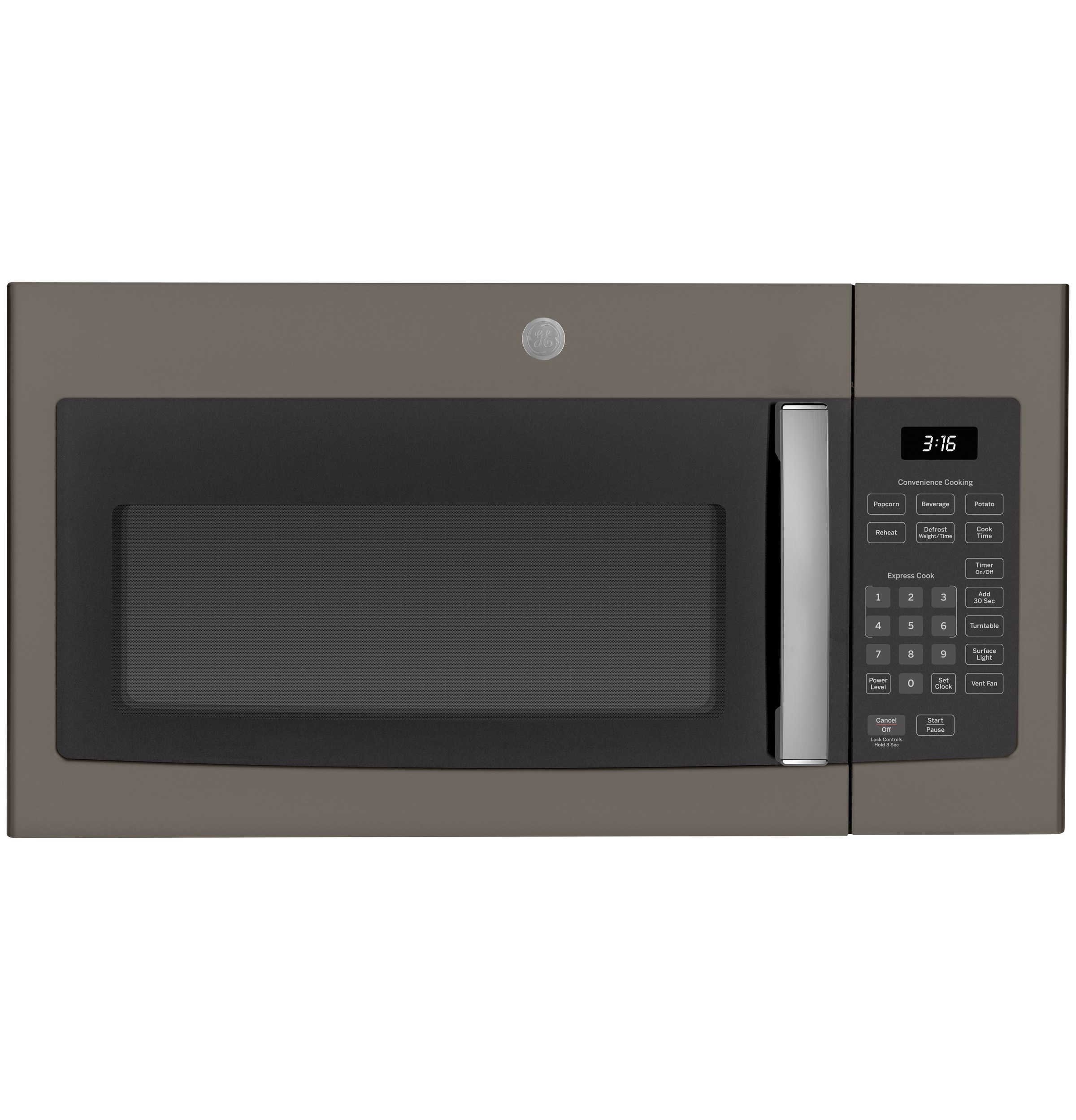 Microondas sobre la estufa de 1.6 pies cúbicos 29.9 pulgadas (Gris)