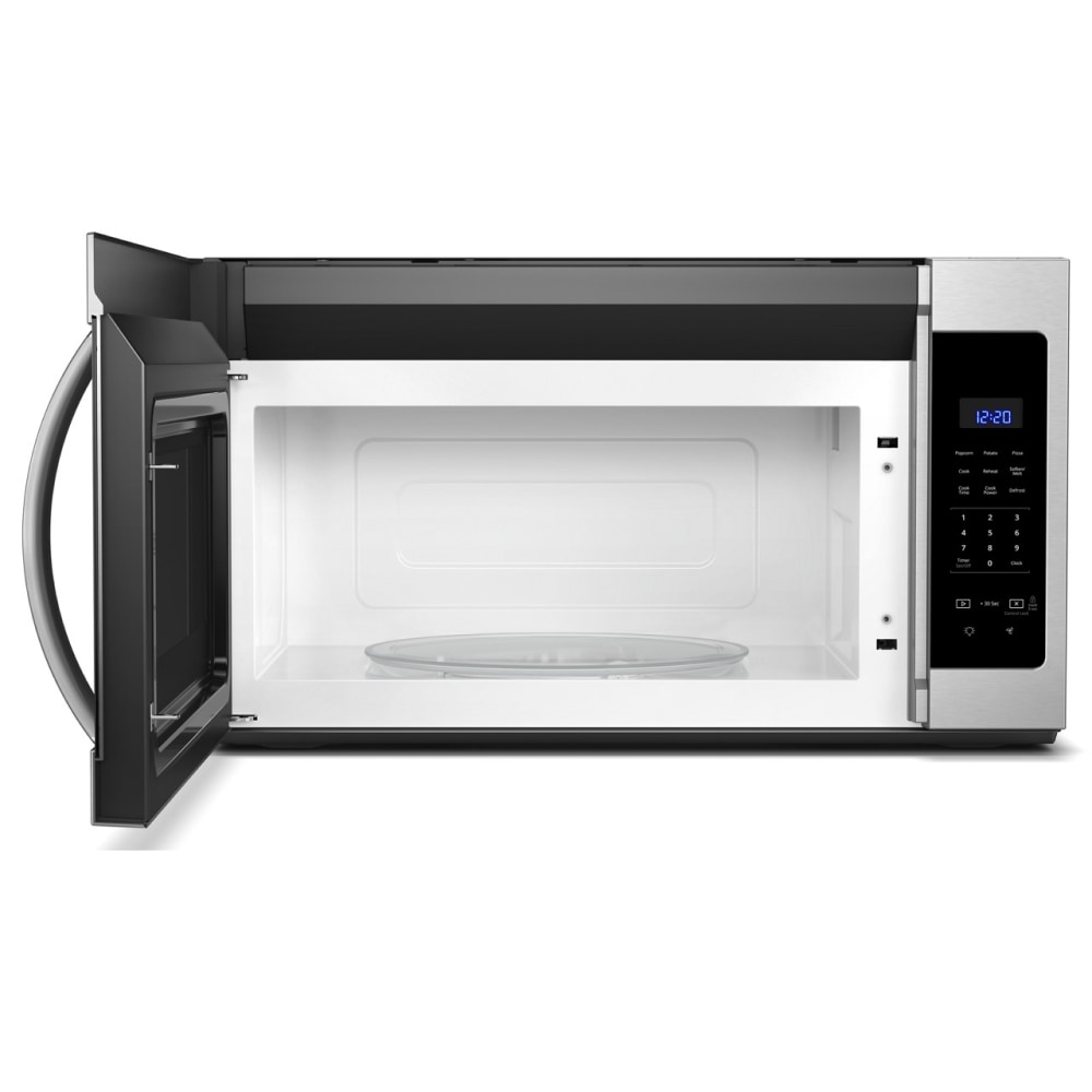 Microondas de 1.7 pies cúbicos de 29.94 pulgadas sobre la estufa (Acero Inoxidable Resistente a las Huellas Dactilares)