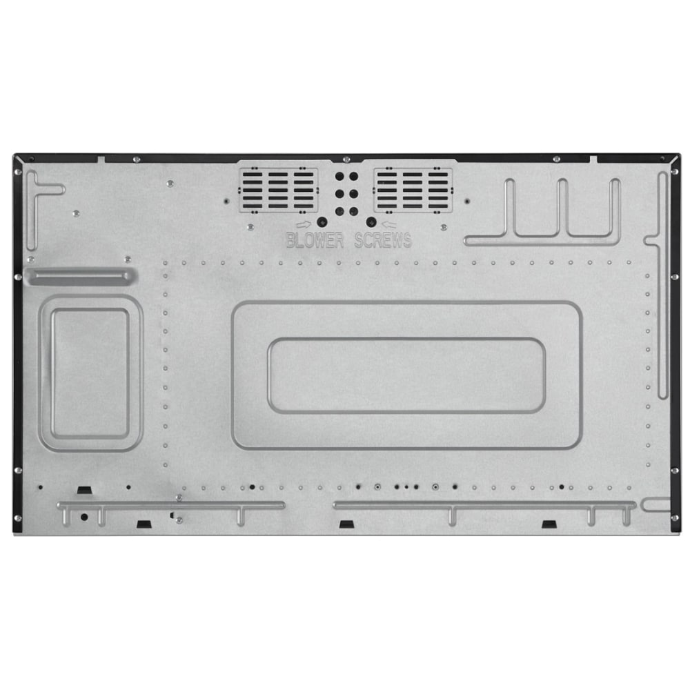 Microondas de pared de 1.7 pies cúbicos con ventilador de 2 velocidades Whirlpool de 29.94 pulgadas (Negro)